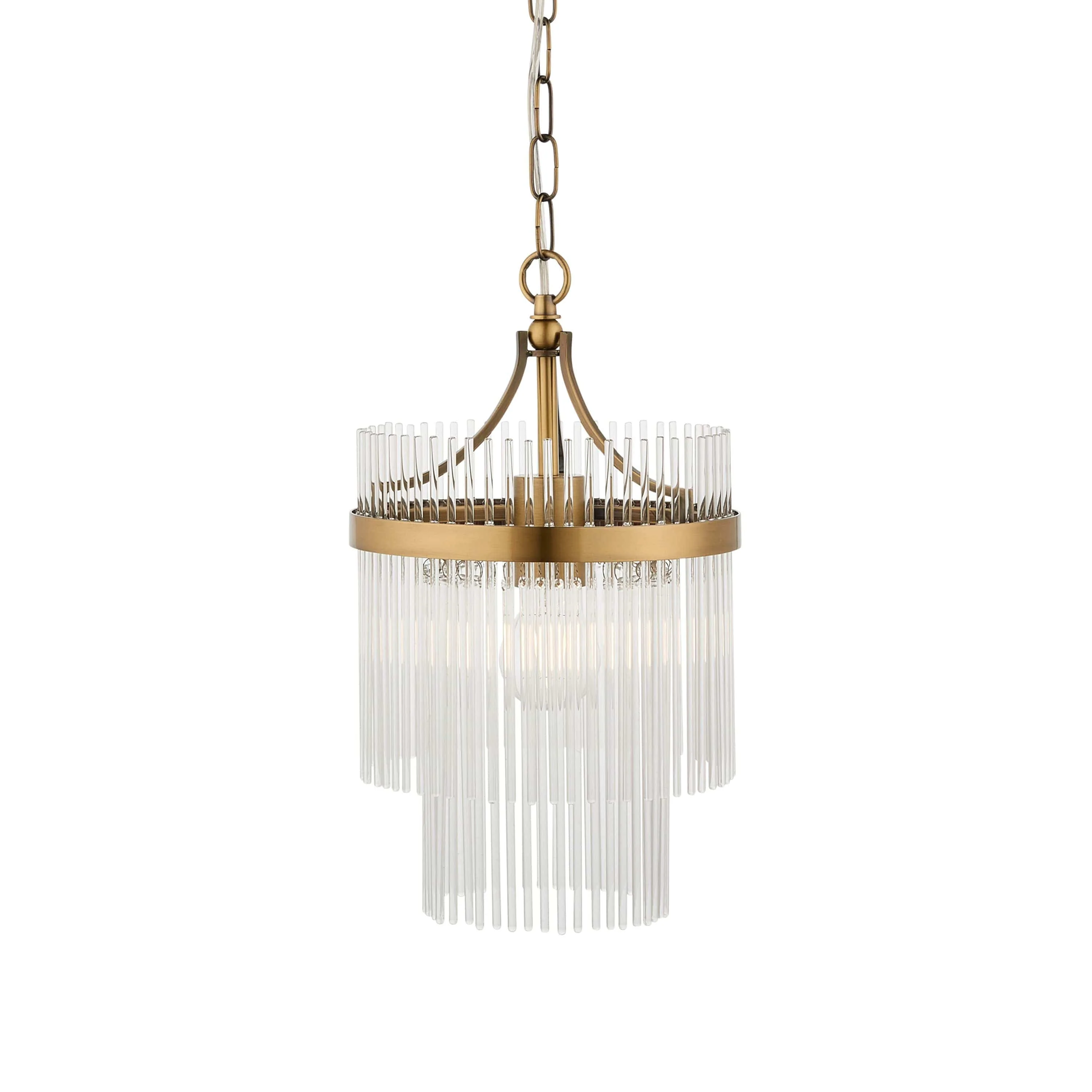 Mariette 1 Pendant Light Antique Brass - Image 2