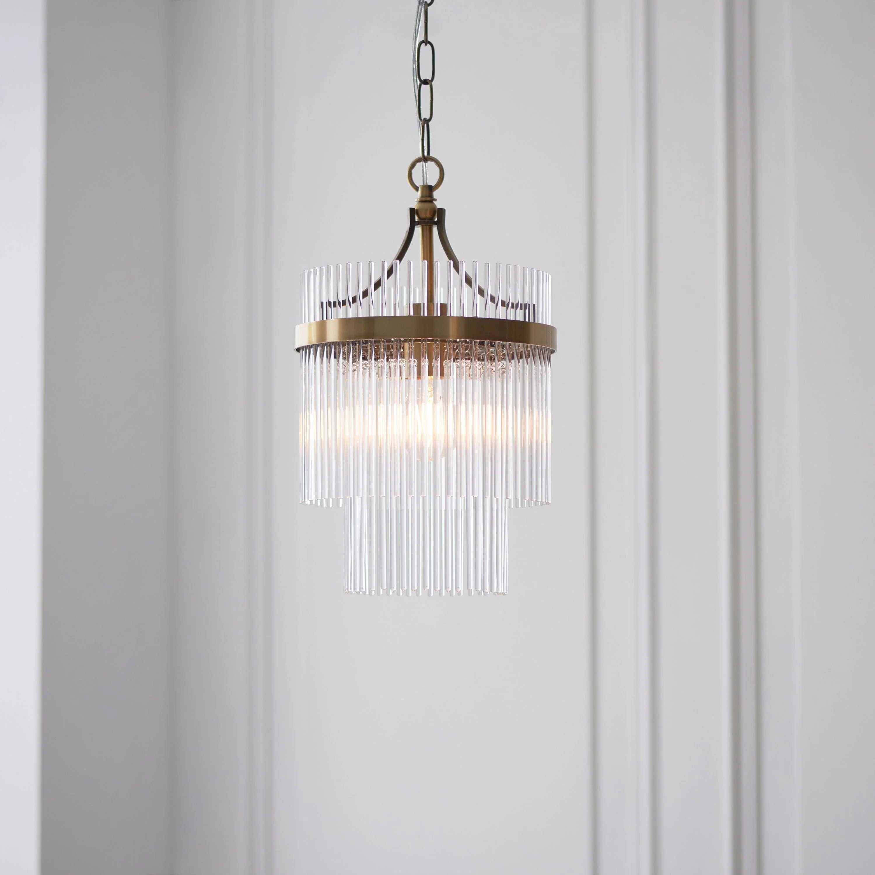 Mariette 1 Pendant Light Antique Brass - Image 3