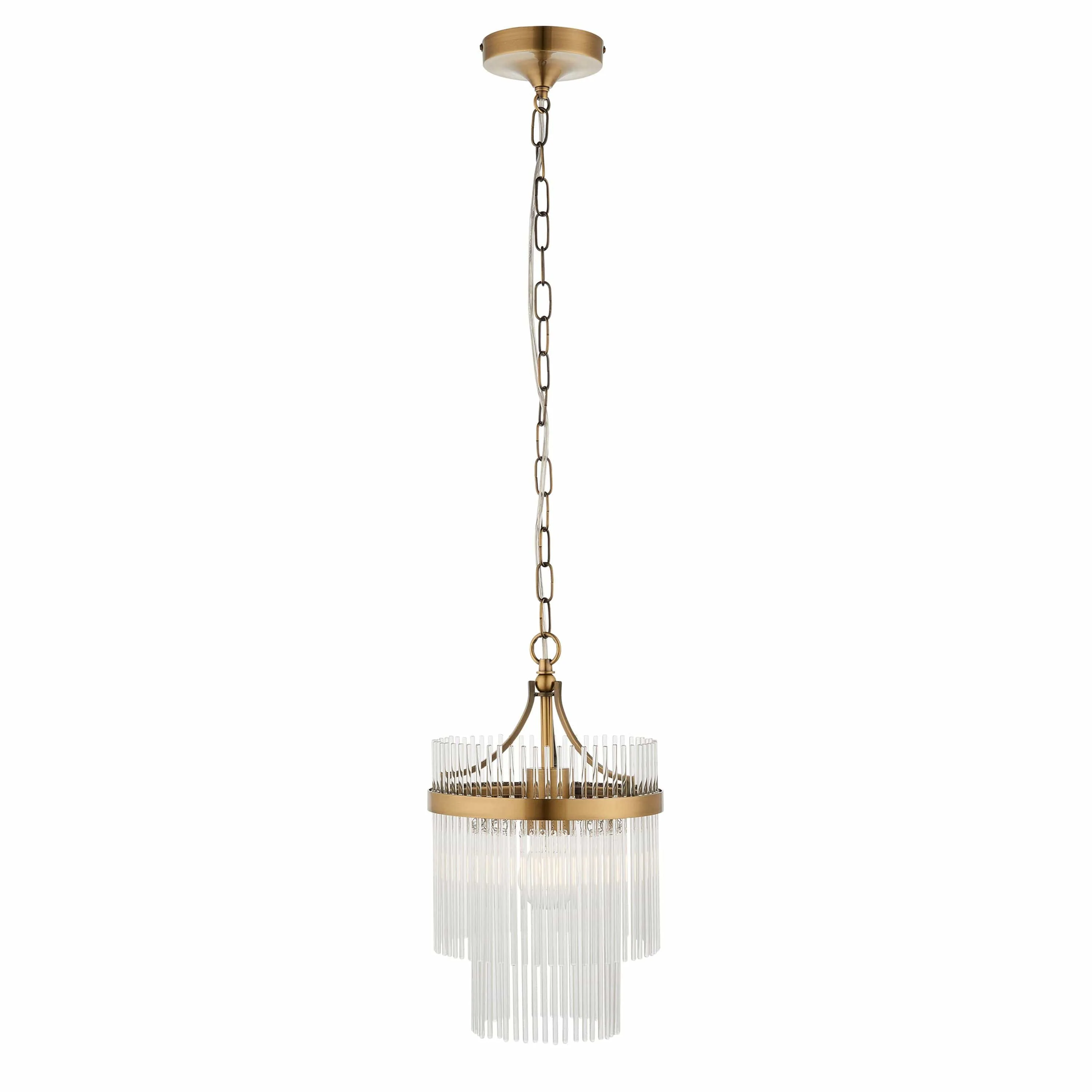 Mariette 1 Pendant Light Antique Brass - Image 9