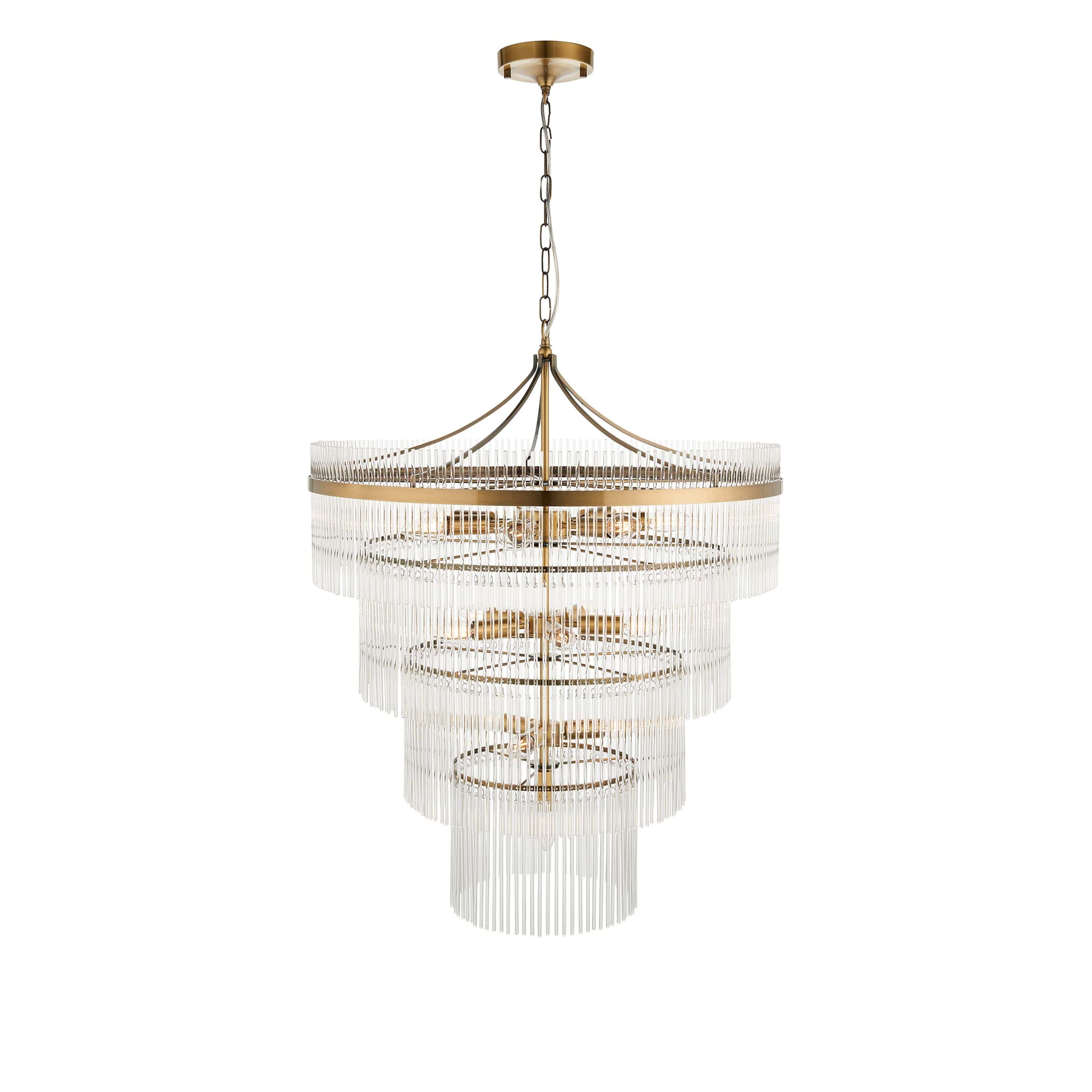 Mariette 16 Pendant Light Antique Brass - Image 8