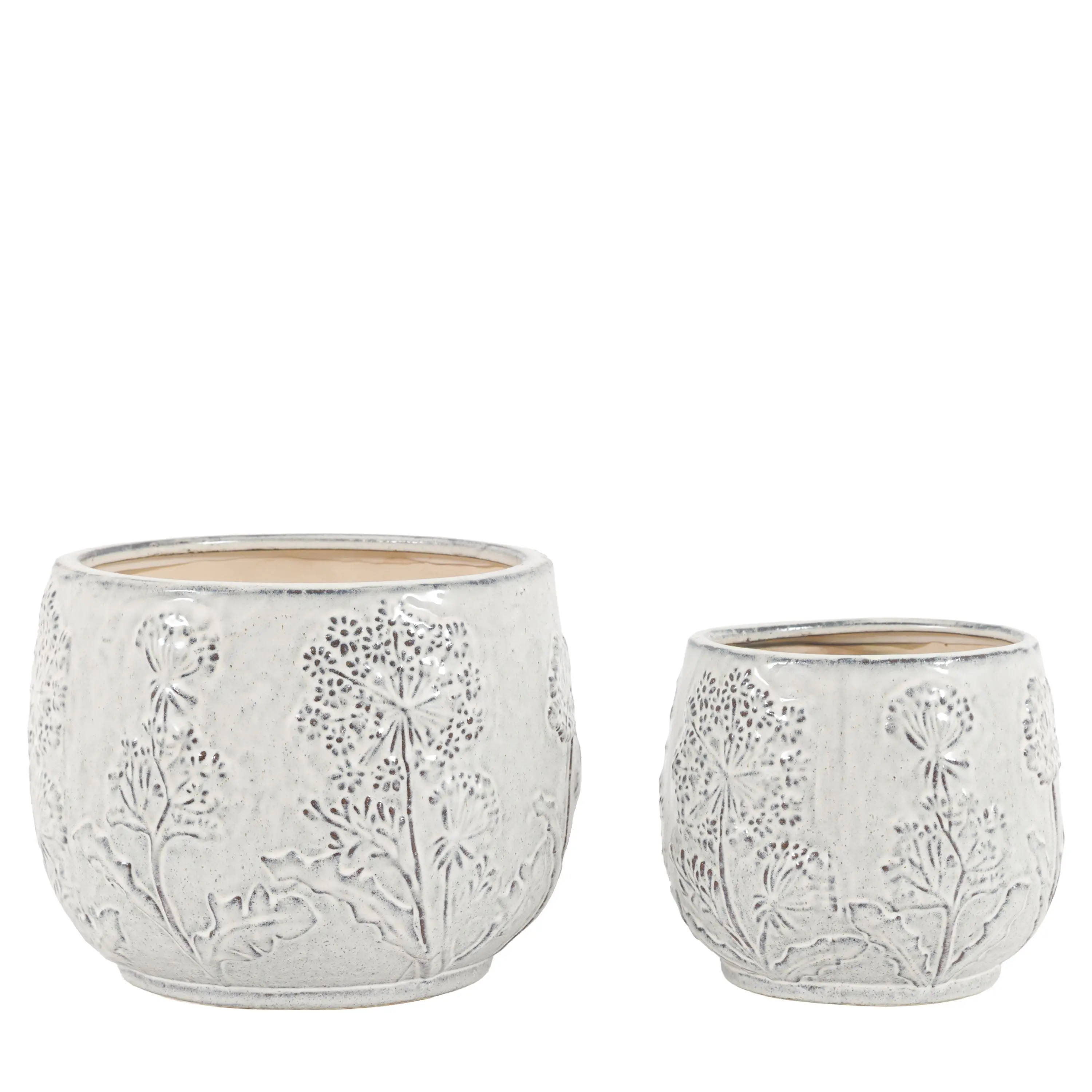 Meadow Floral Planter Set of 2