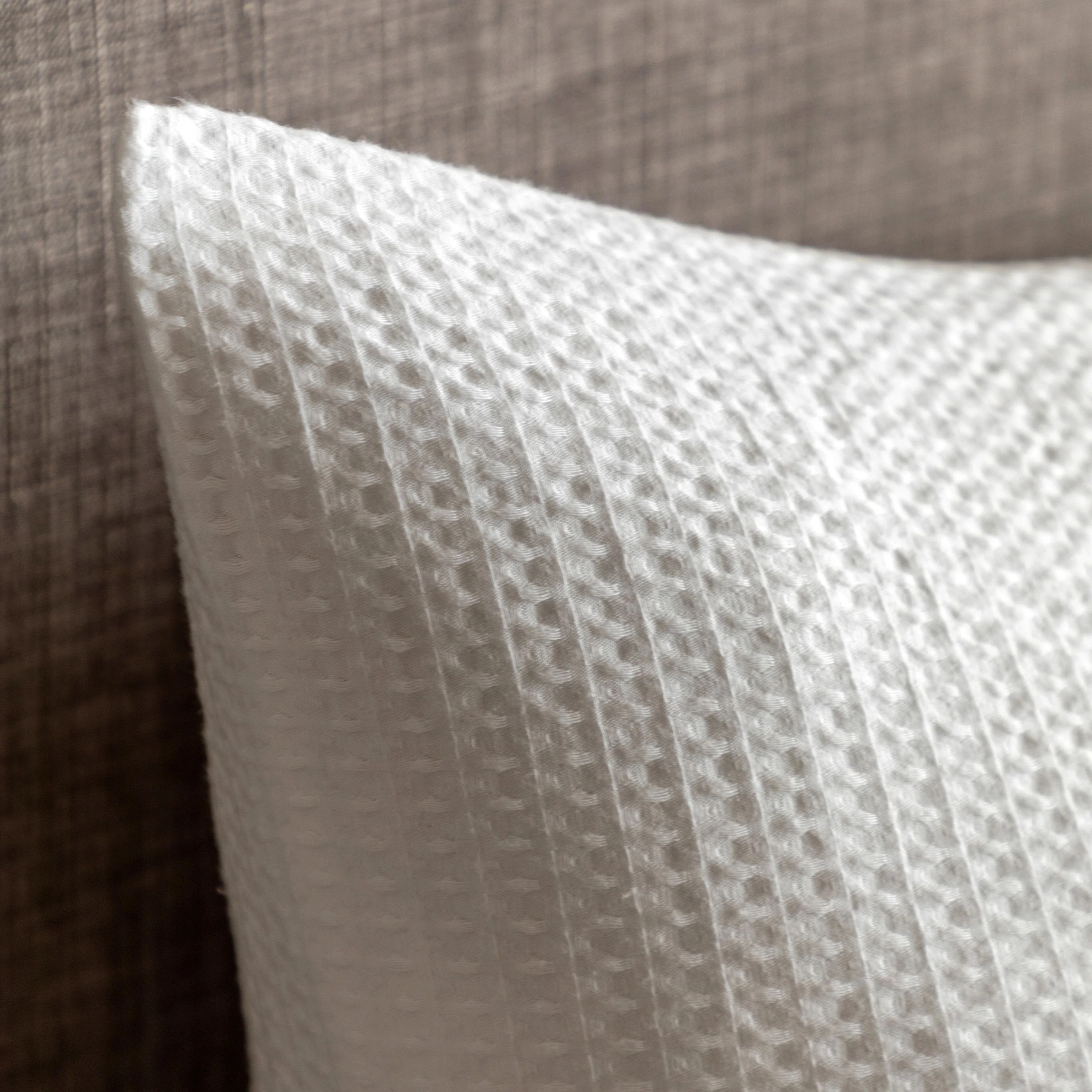 Mira Jacquard Quilt Cover Set White King - Image 4