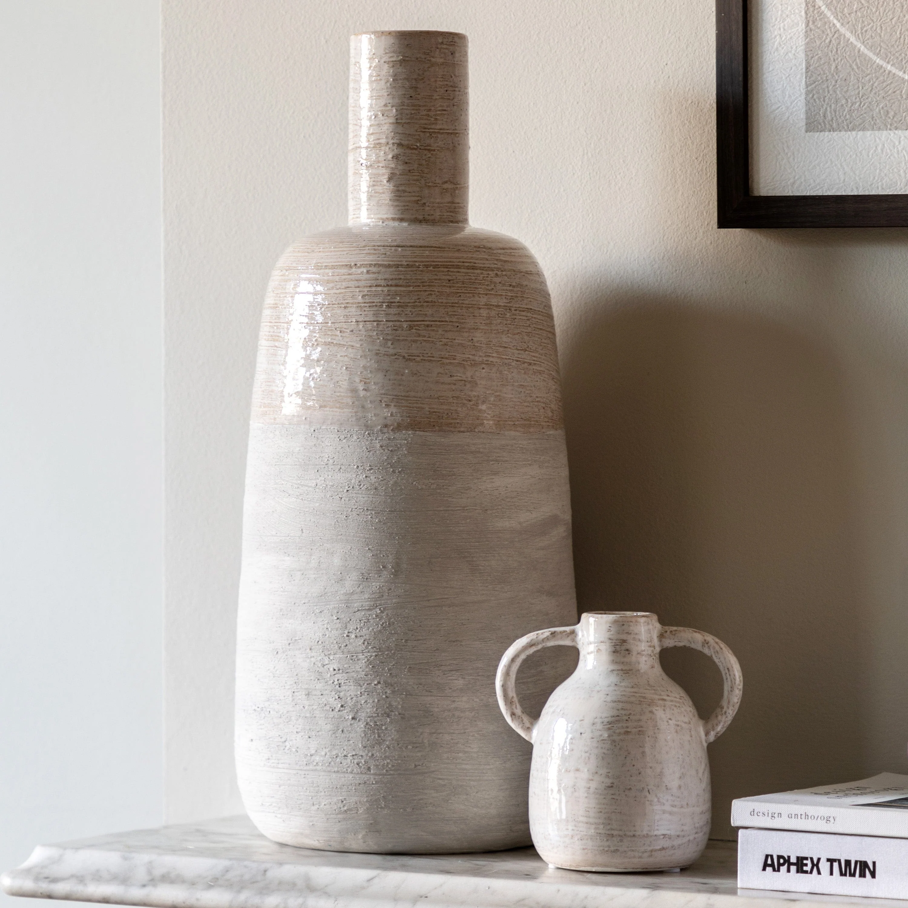 Mobi Ceramic Bottle Vase Small