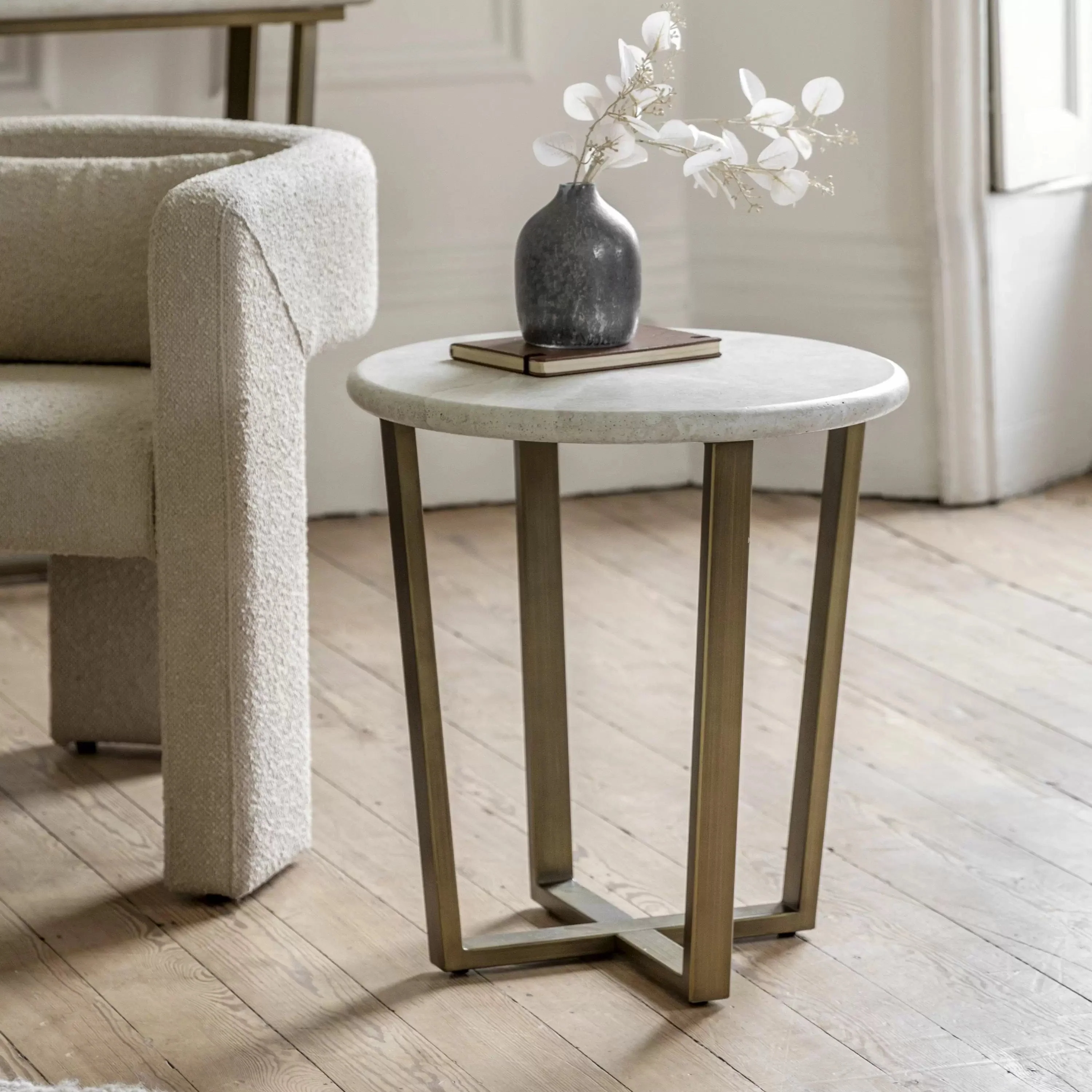 Sunderland Side Table 520x520x560mm