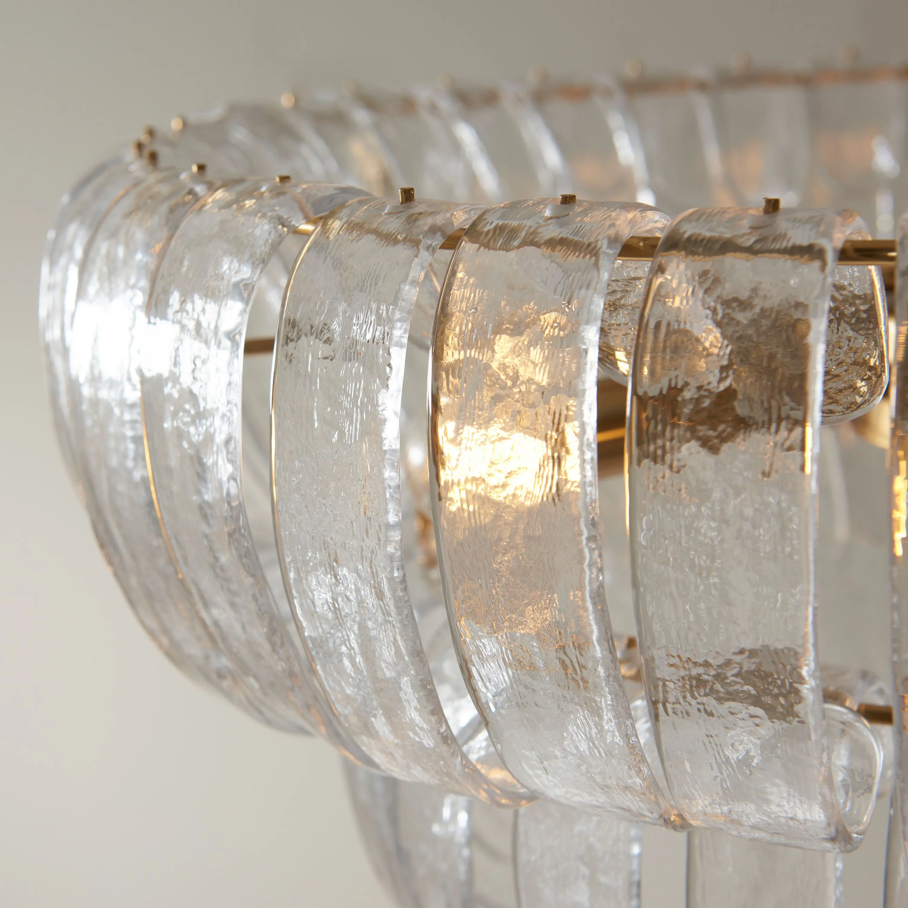 Montrose 6 Pendant Light Brushed Aged Brass - Image 4