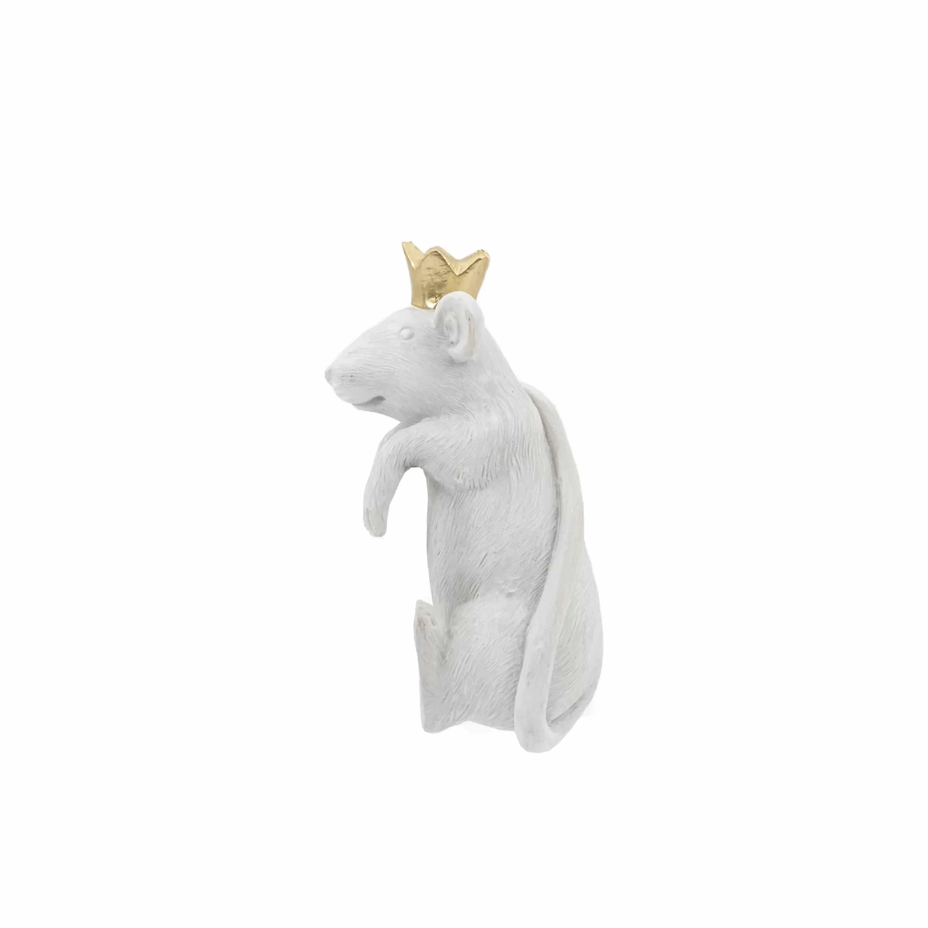Mouse King Pot Hanger White and Gold 2 pack - Image 2