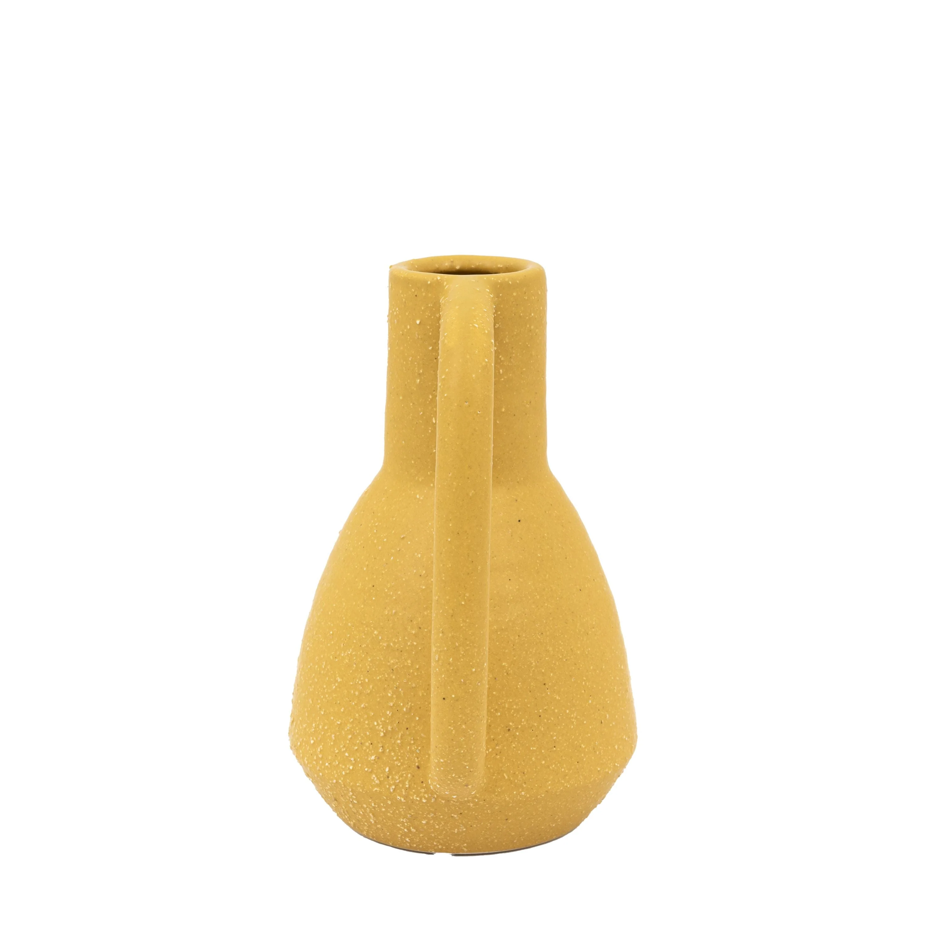 Ojal Ceramic Vase Mustard - Image 5