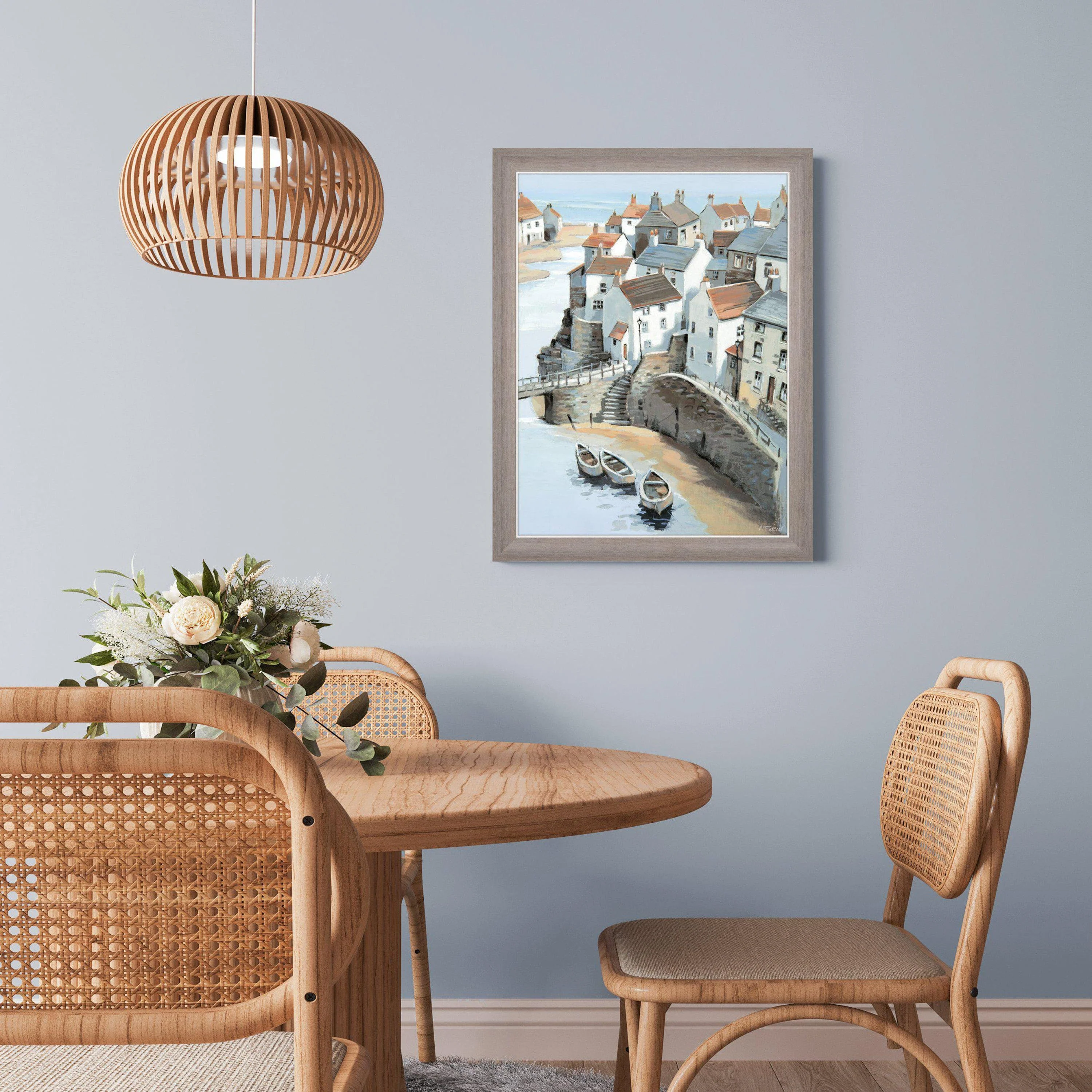 On the Headland Framed Canvas