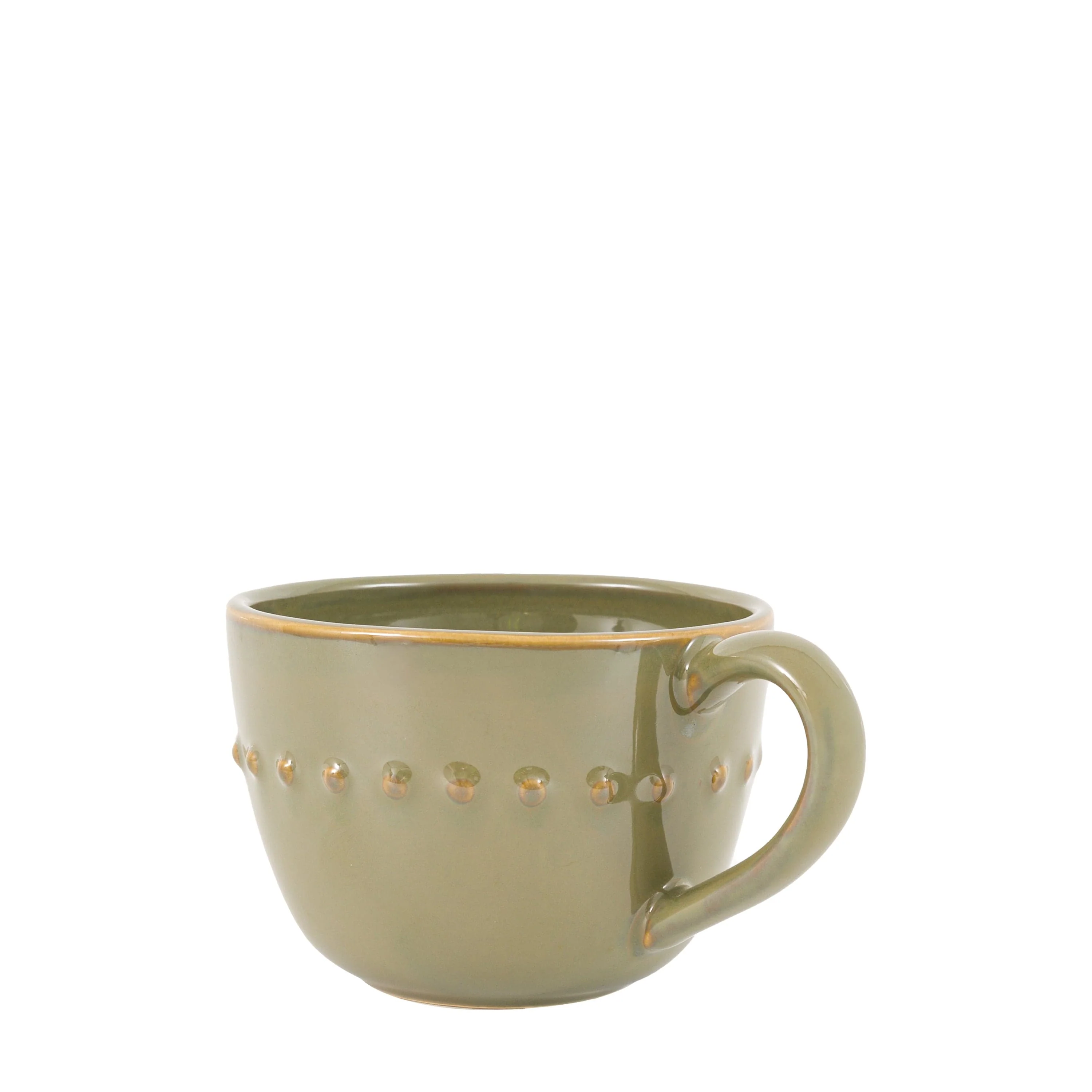 Organic Beaded Mug Olive 4pk - Image 5