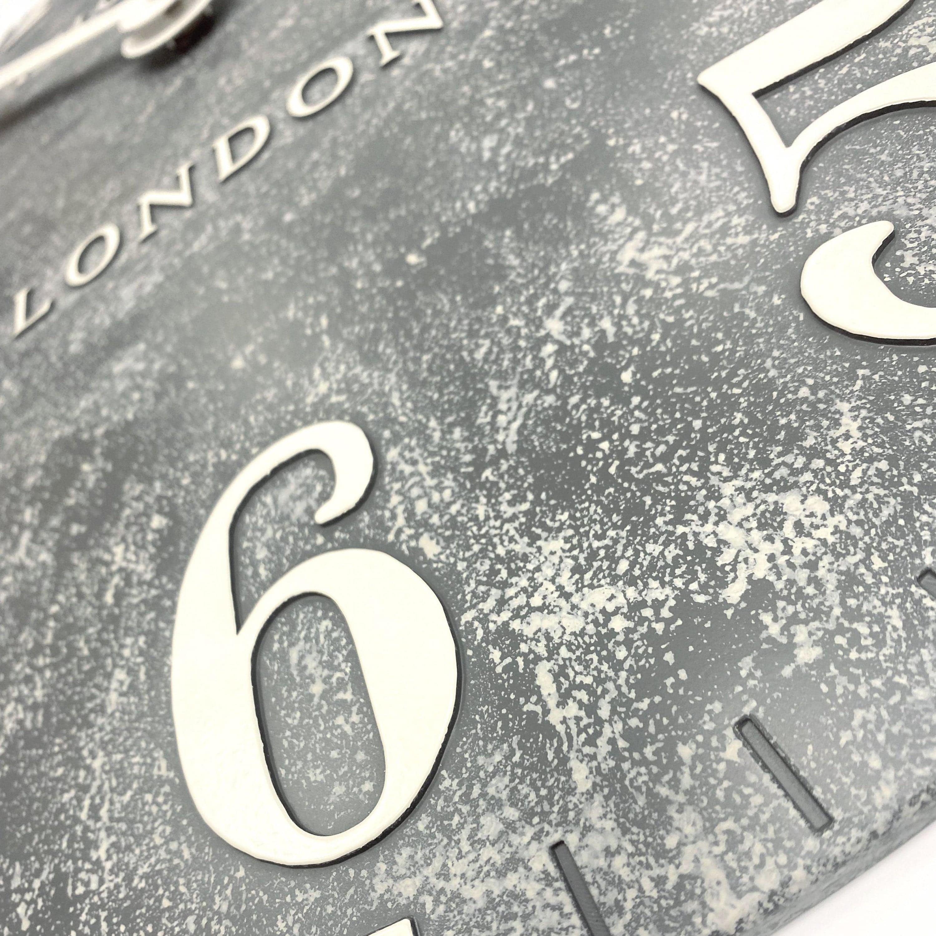 Outdoor Wall Clock Arabic Cement - Image 4
