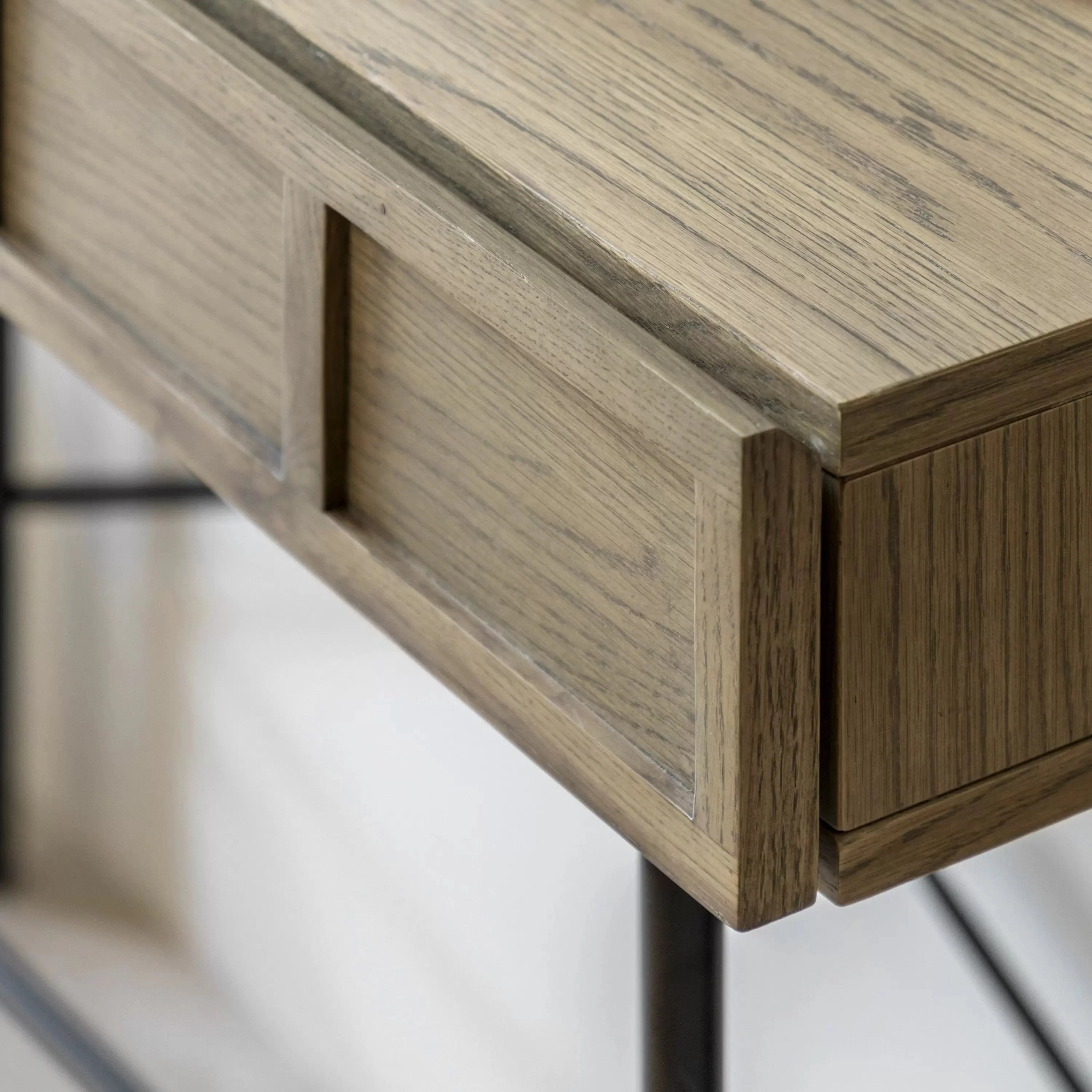Rosemergy 2 Drawer Console 800x1100x350mm - Image 3