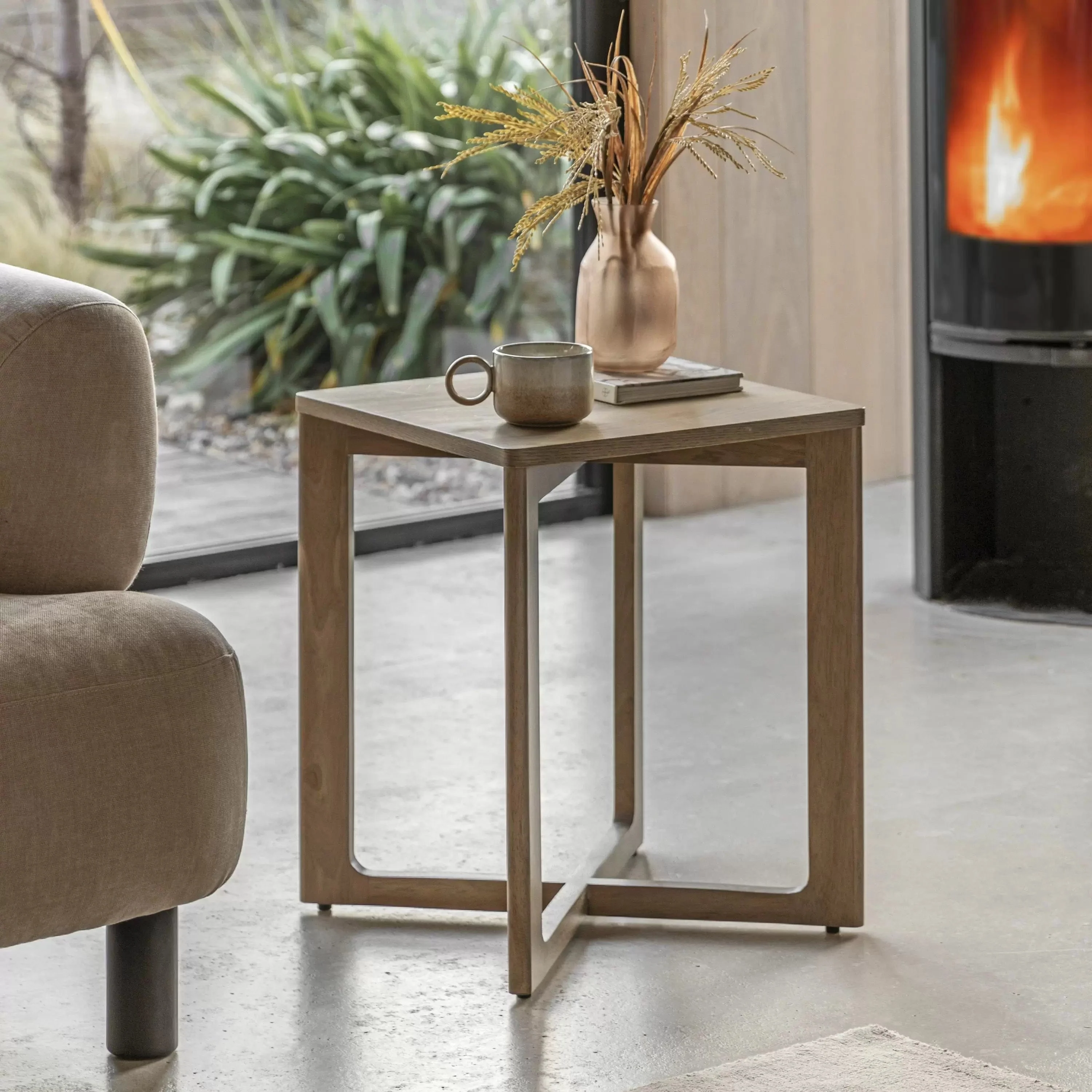 Rosemergy Side Table 450x450x550mm