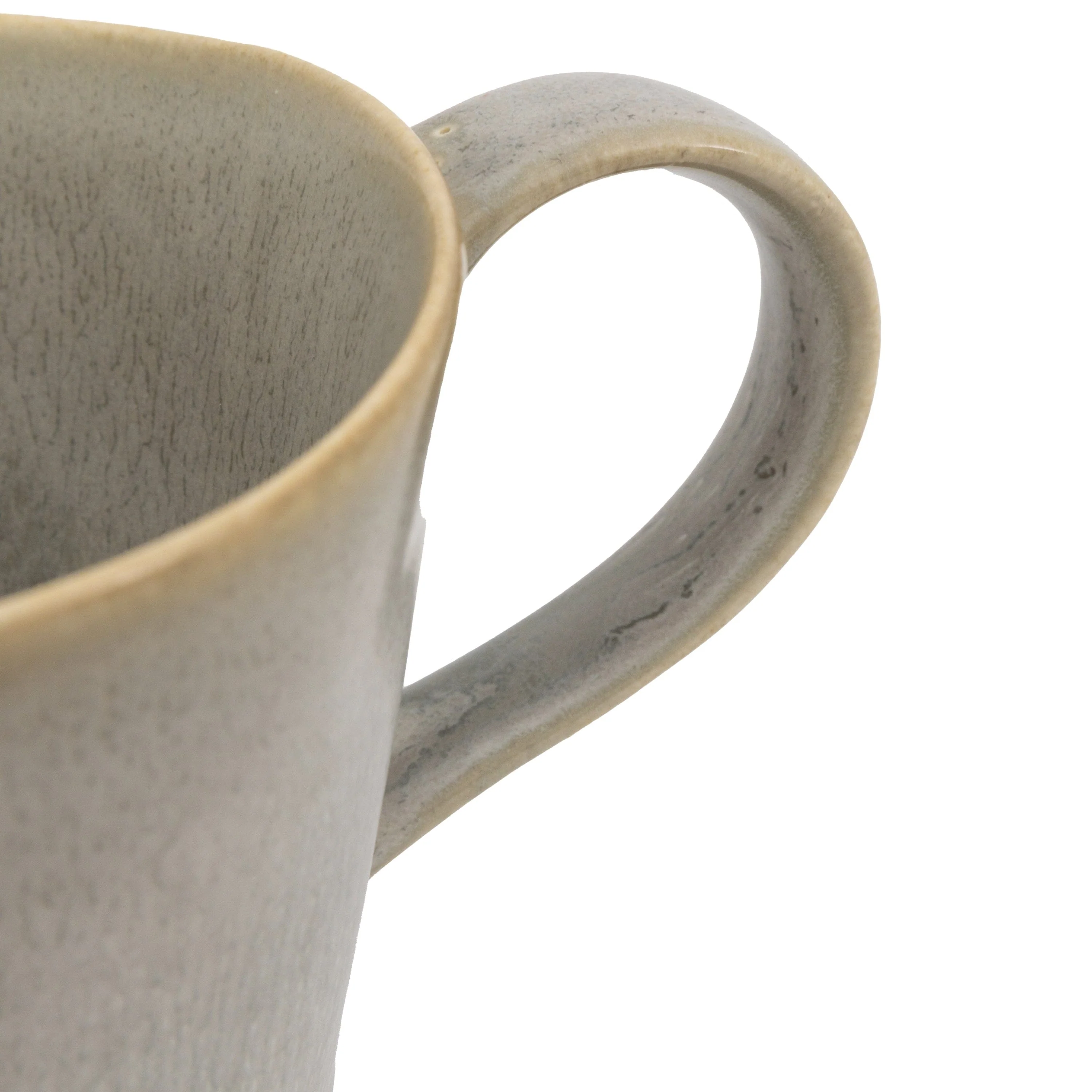 Pebble Glaze Mug Dove Grey 4pk - Image 9