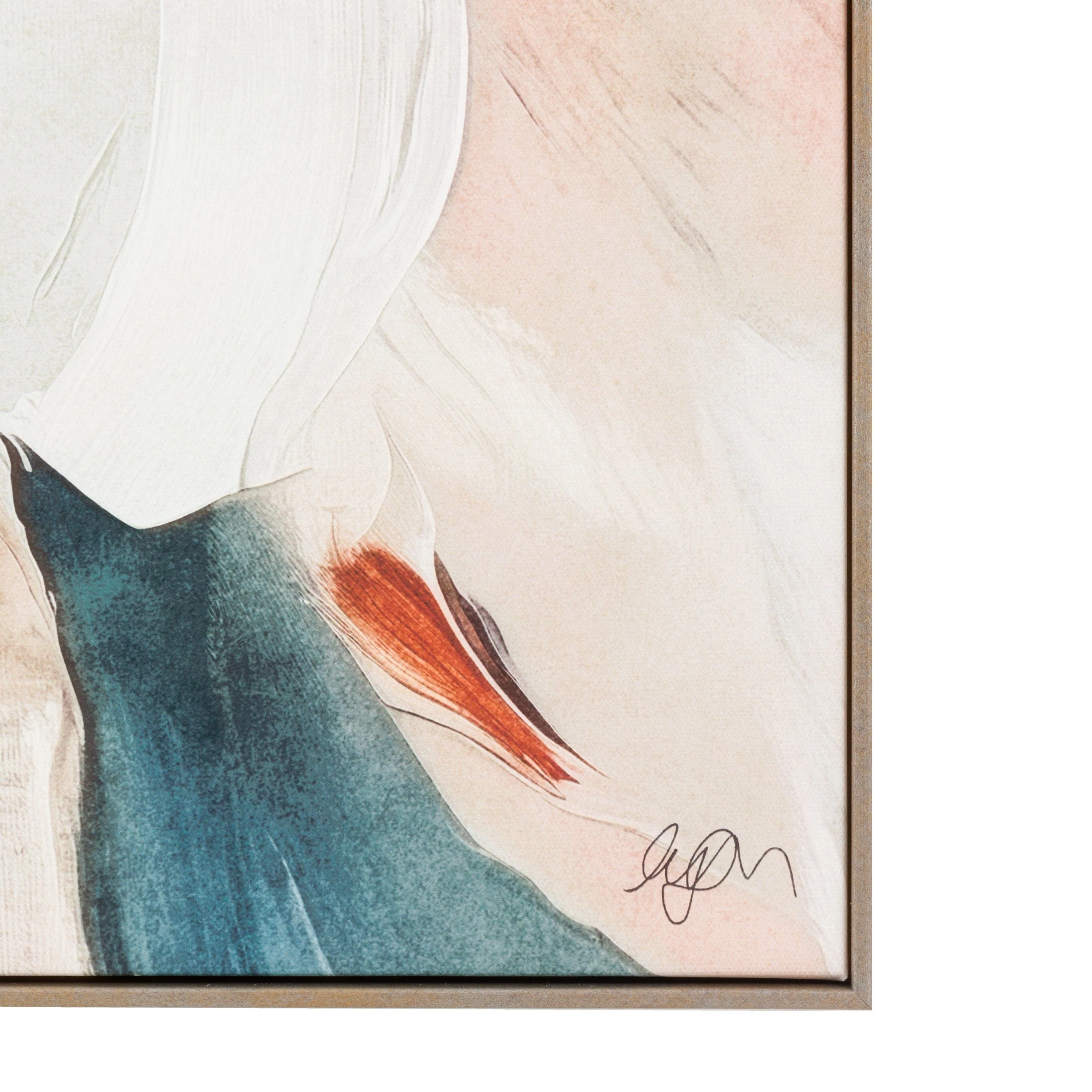 Petal Poetry Framed Canvas - Image 4