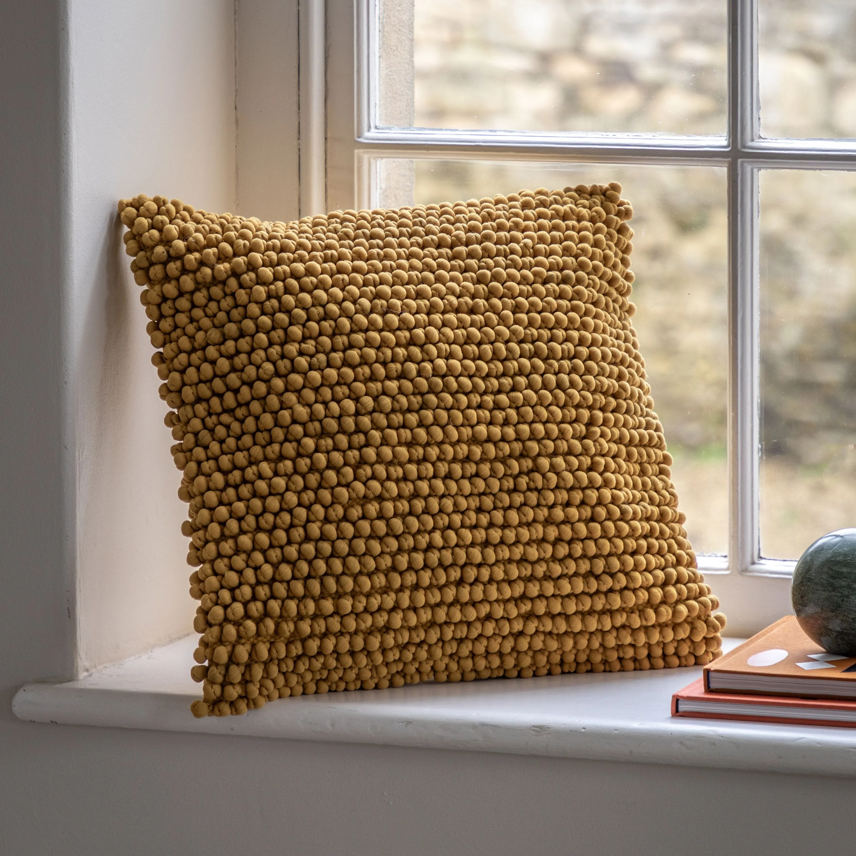 Piko Cushion Ochre
