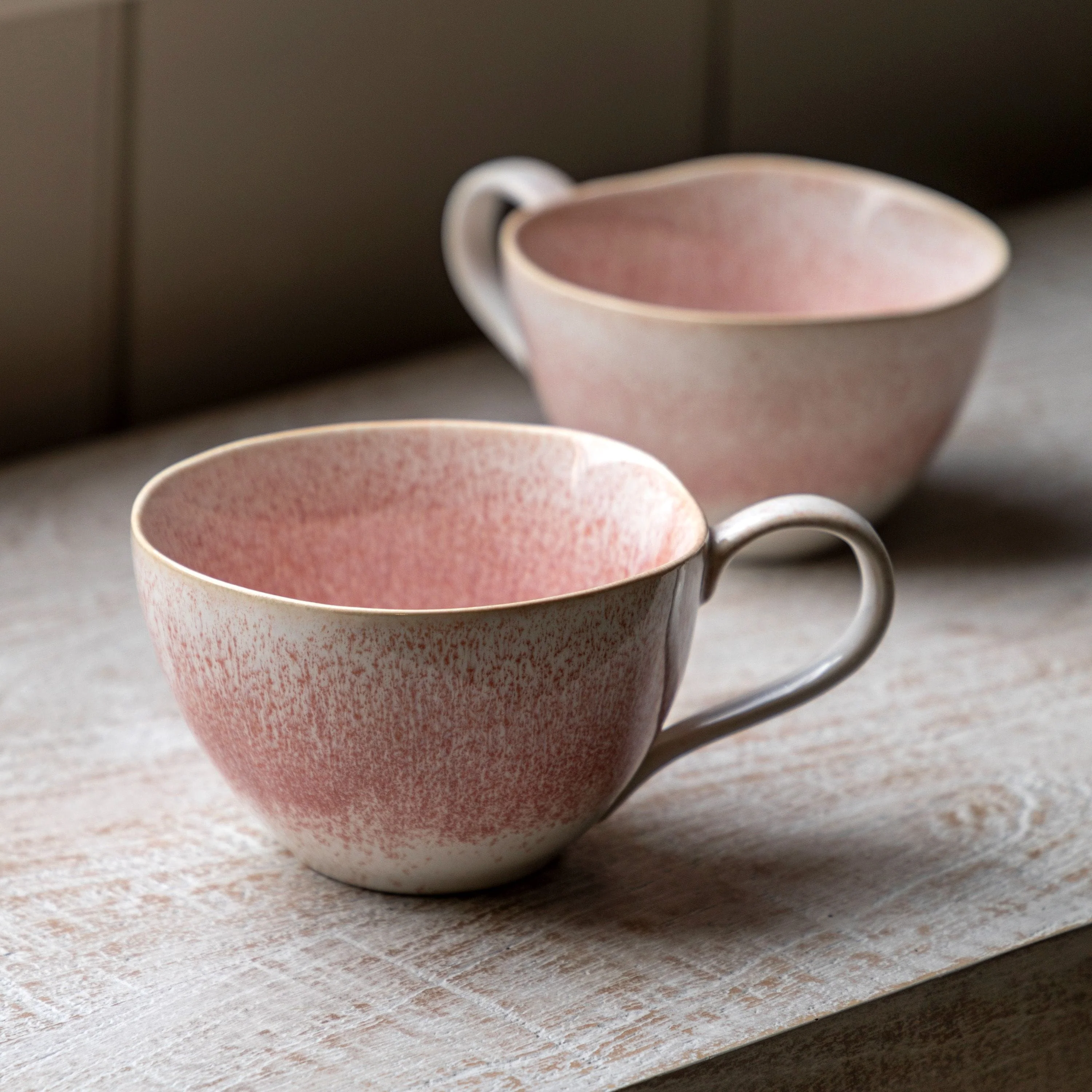 Reactive Organic Mug Rose Pink 4pk