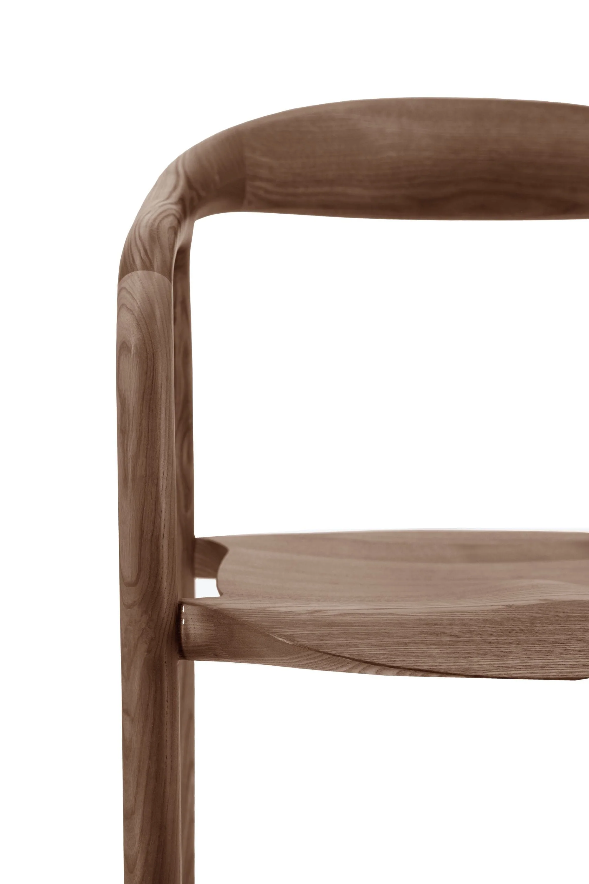 Realo Dining Chair Walnut 2pk - Image 5