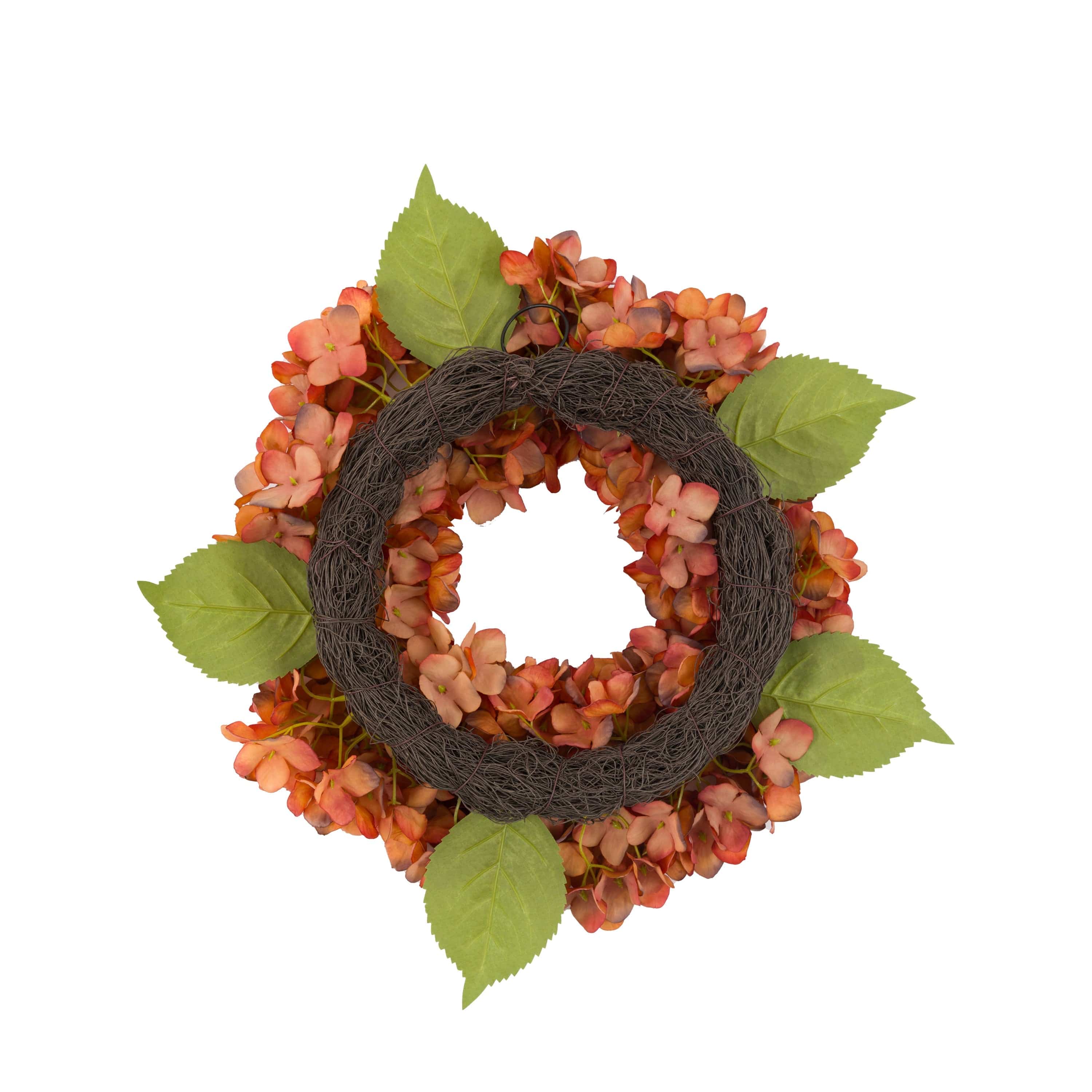 Rust Hydrangea Wreath - Image 5