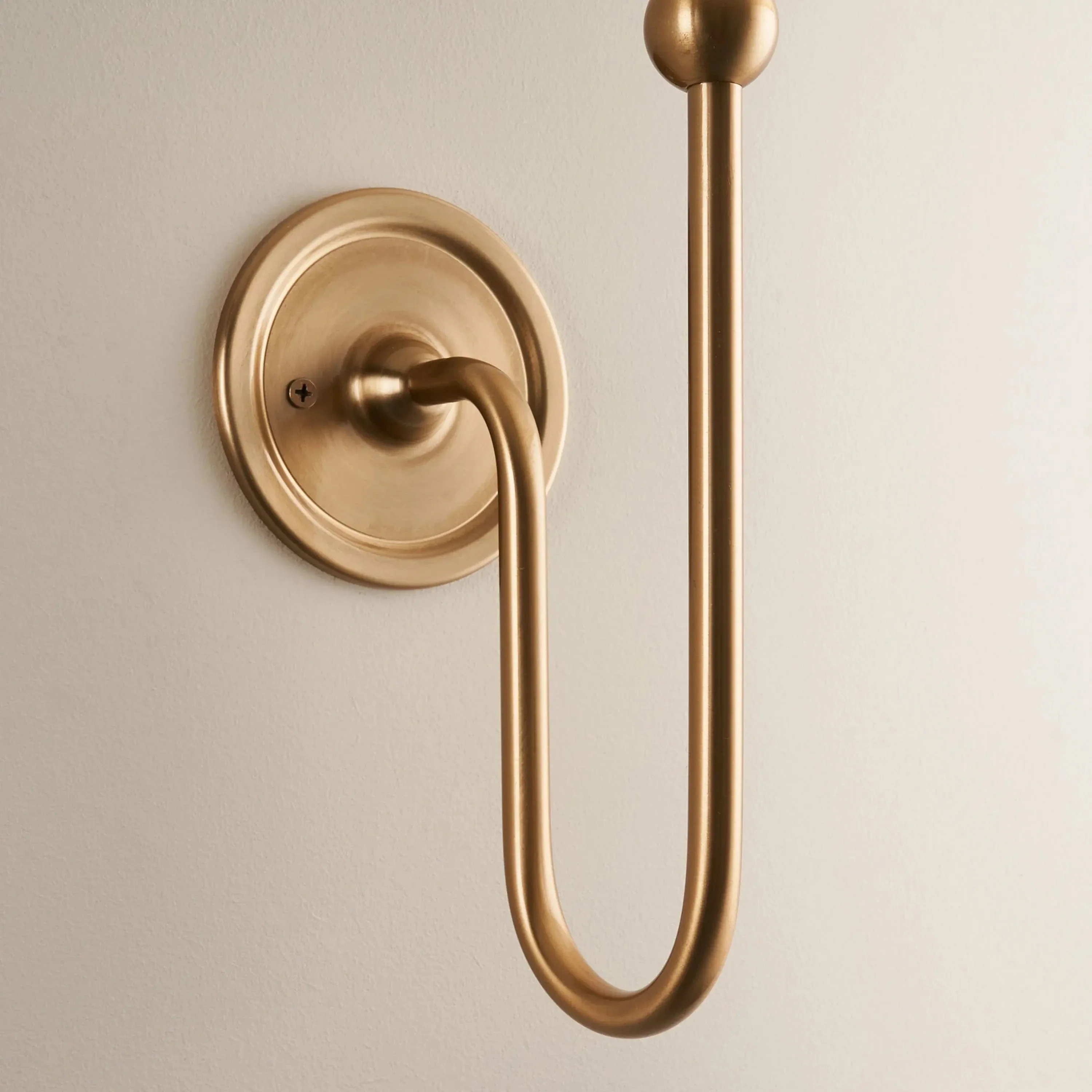 Sandiego 1 Wall Light Fitting Brushed Aged Brass - Image 4