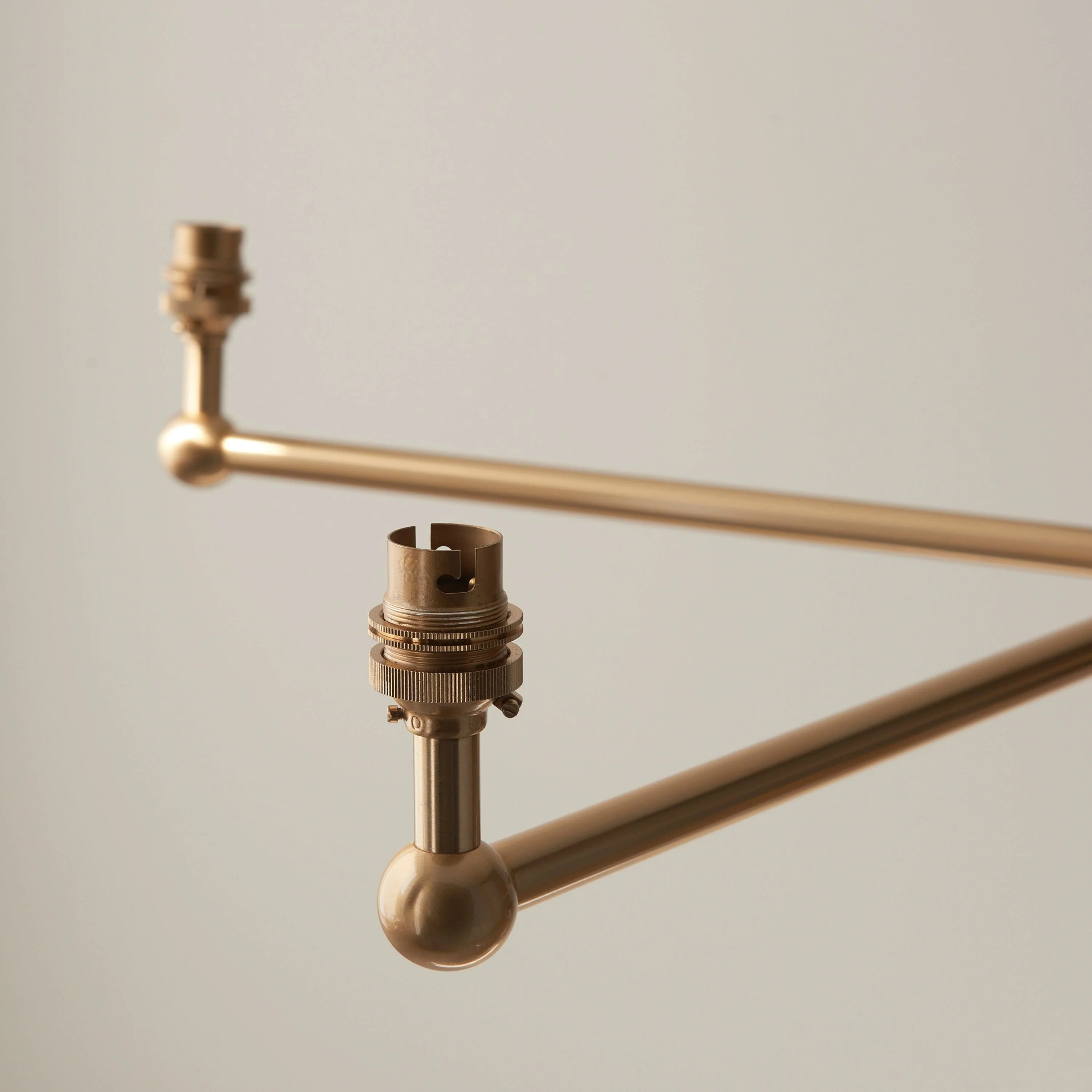 Sandiego 5 Pendant Light Fitting Brushed Brass - Image 4