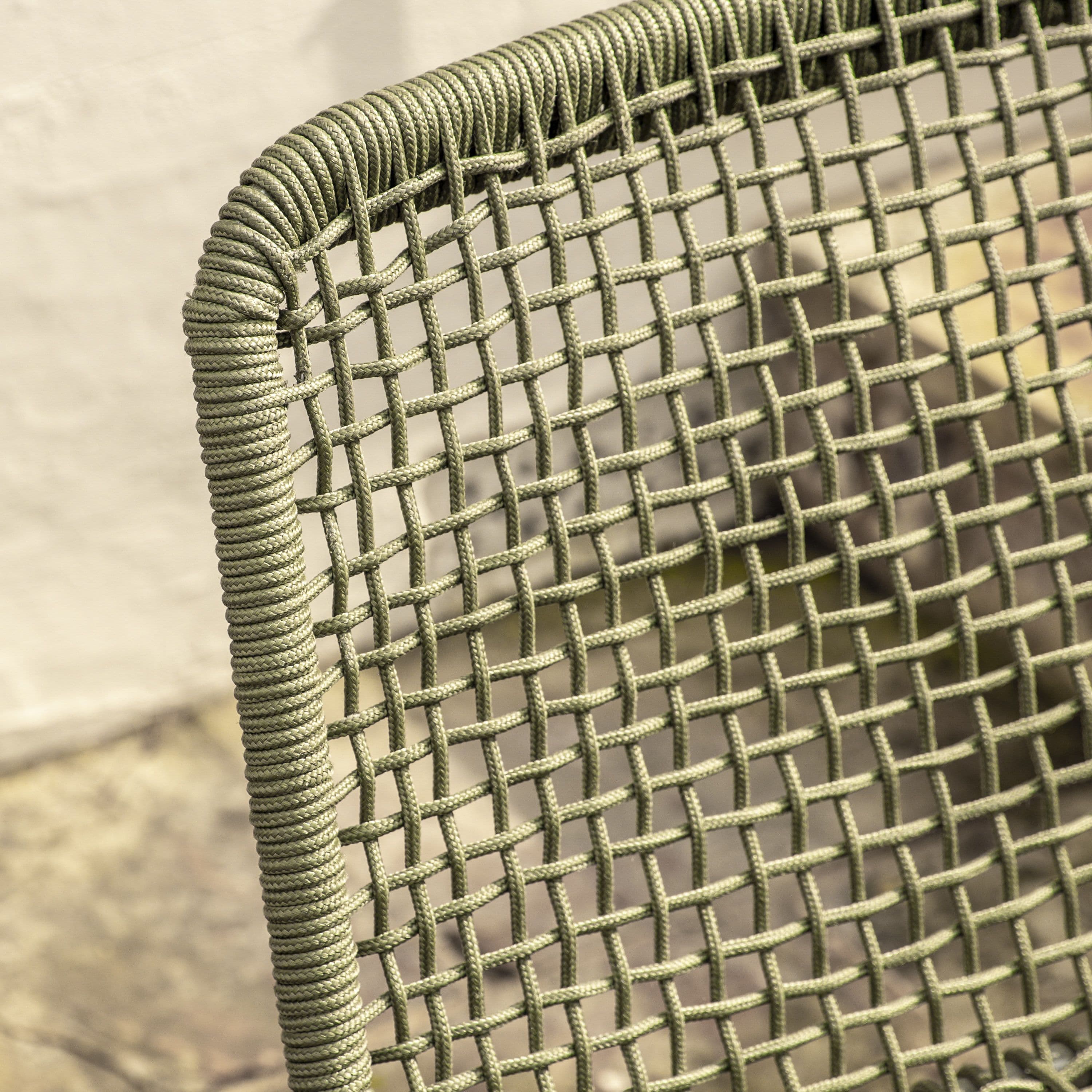 Sassano Lounge Chair with Footstool Green - Image 2