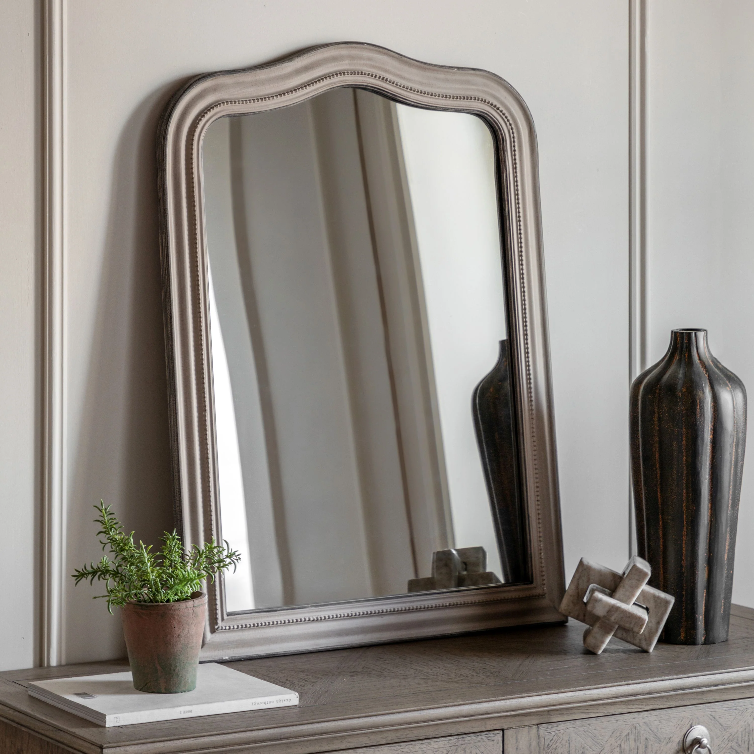 Shoreline Arch Mirror Grey - Image 2