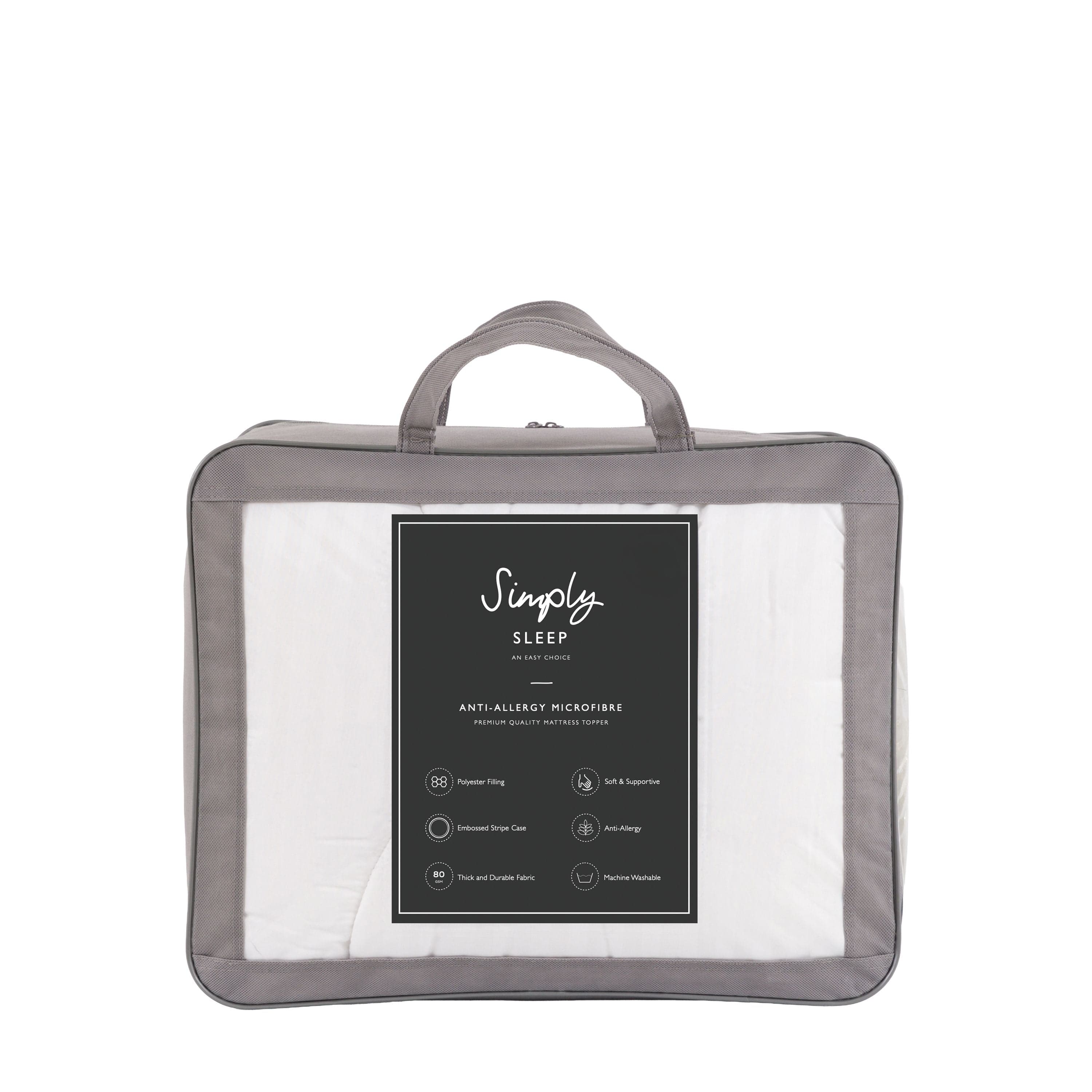 Simply Sleep Anti Allergy Mattress Topper Sperking - Image 5
