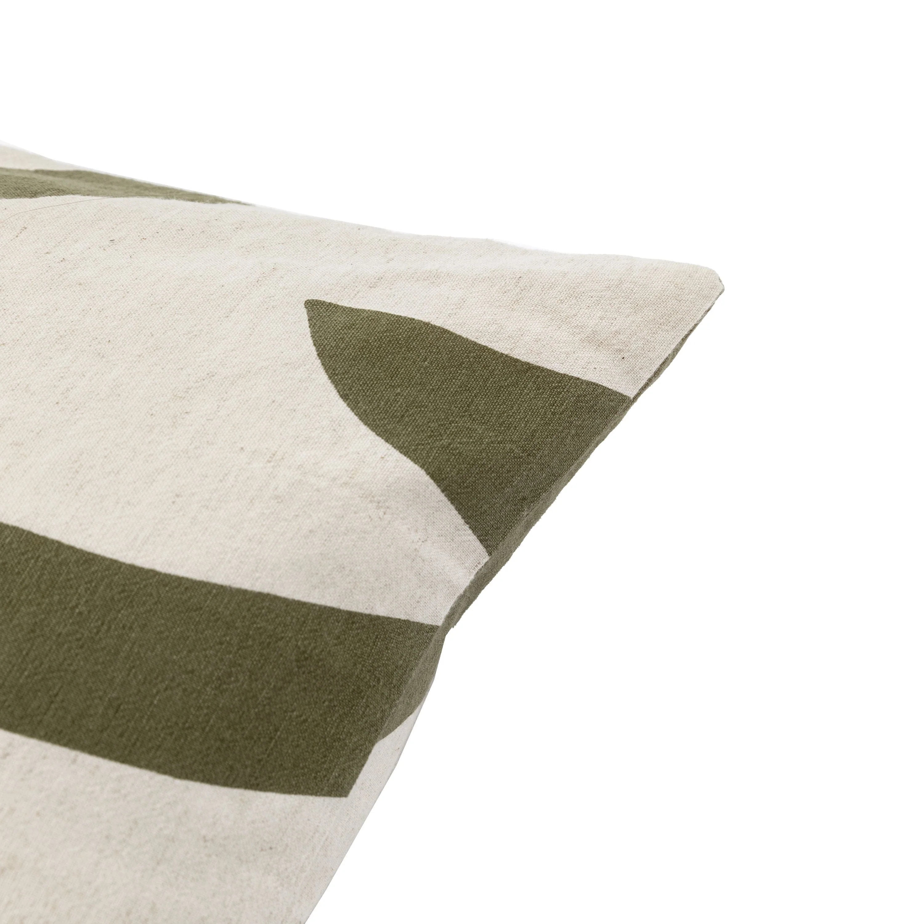 Skara Graphic Cushion Olive - Image 7