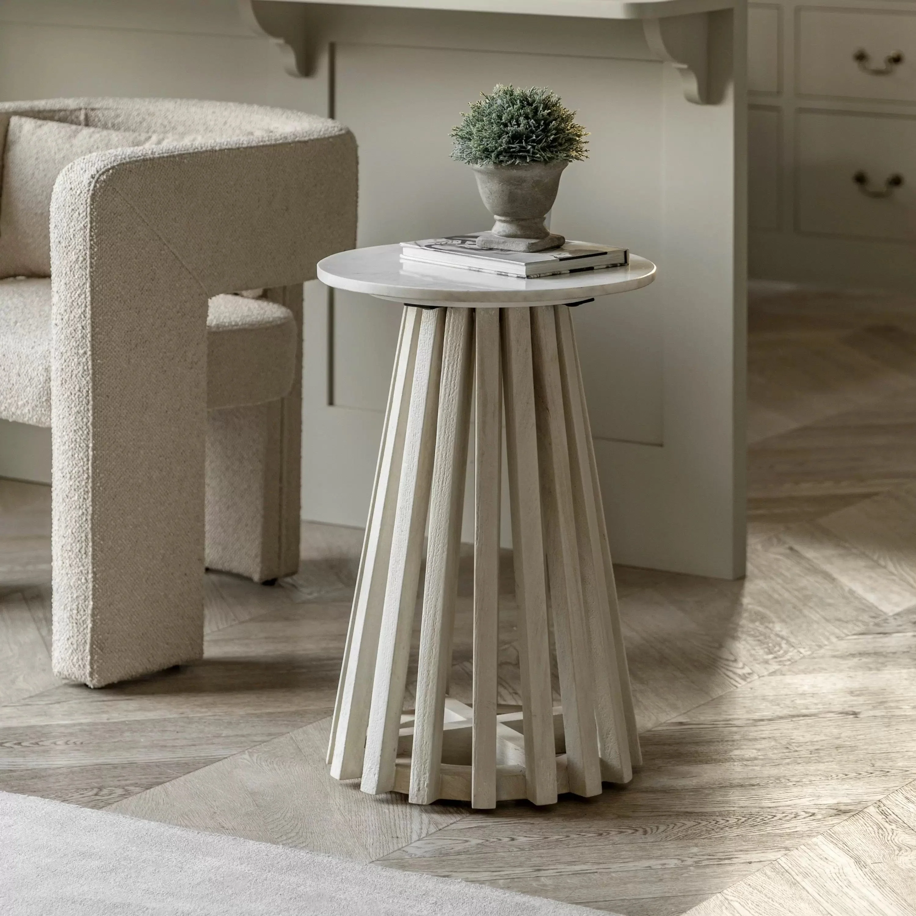 Woodrow Side Table 400x400x600mm