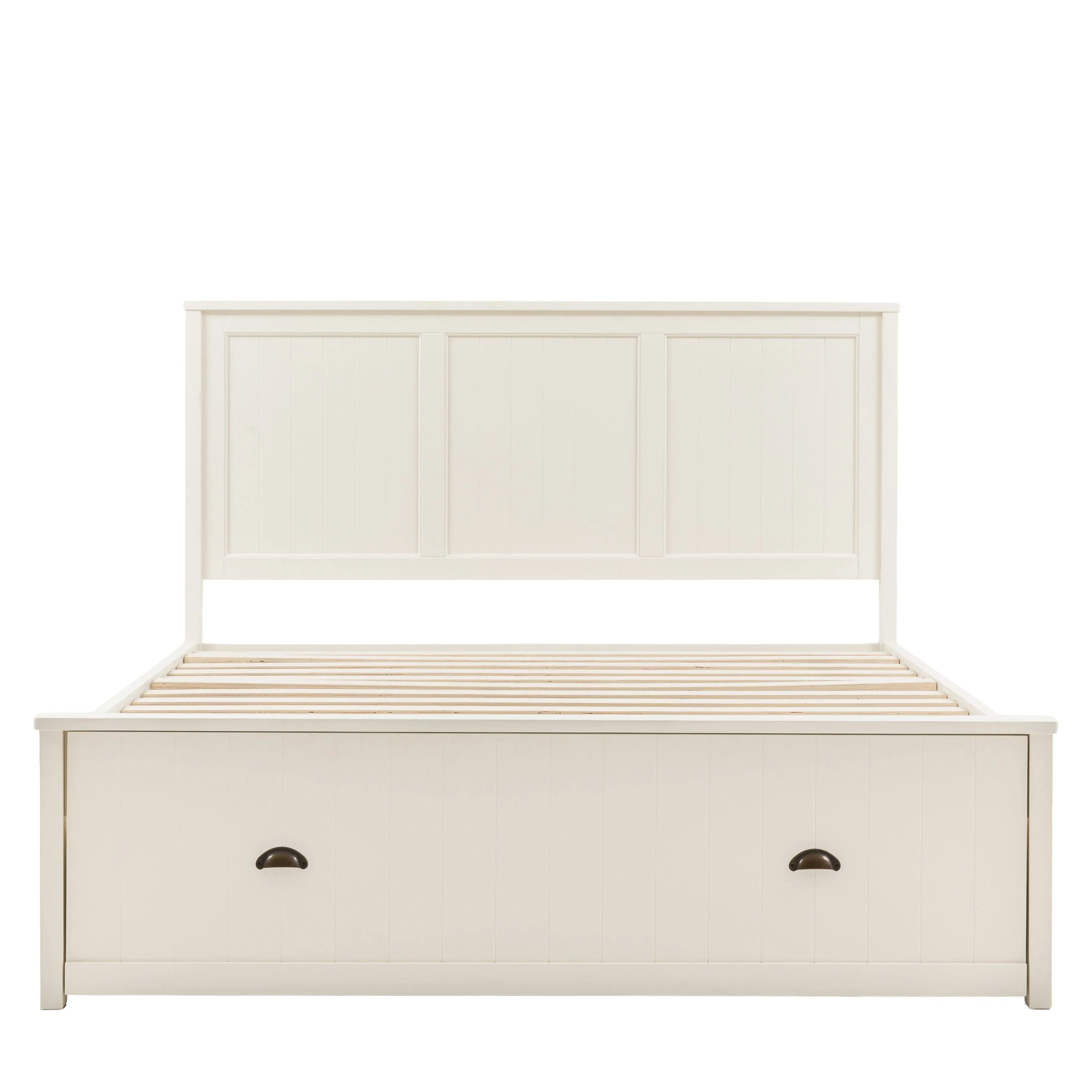 Eton 2 Drawer Storage Bed King White
