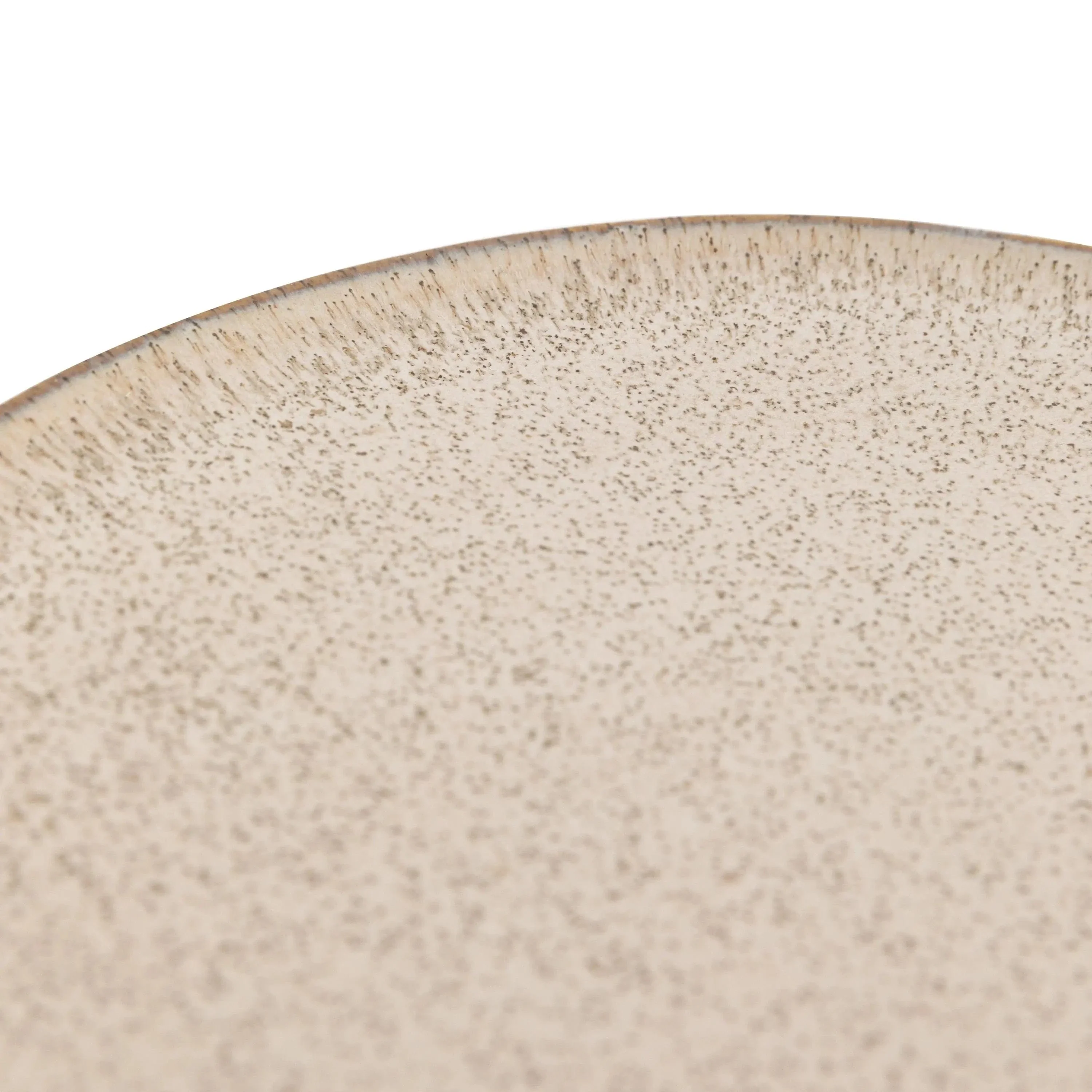 Speckle Glaze Dinner Plate Oatmeal 4pk - Image 6