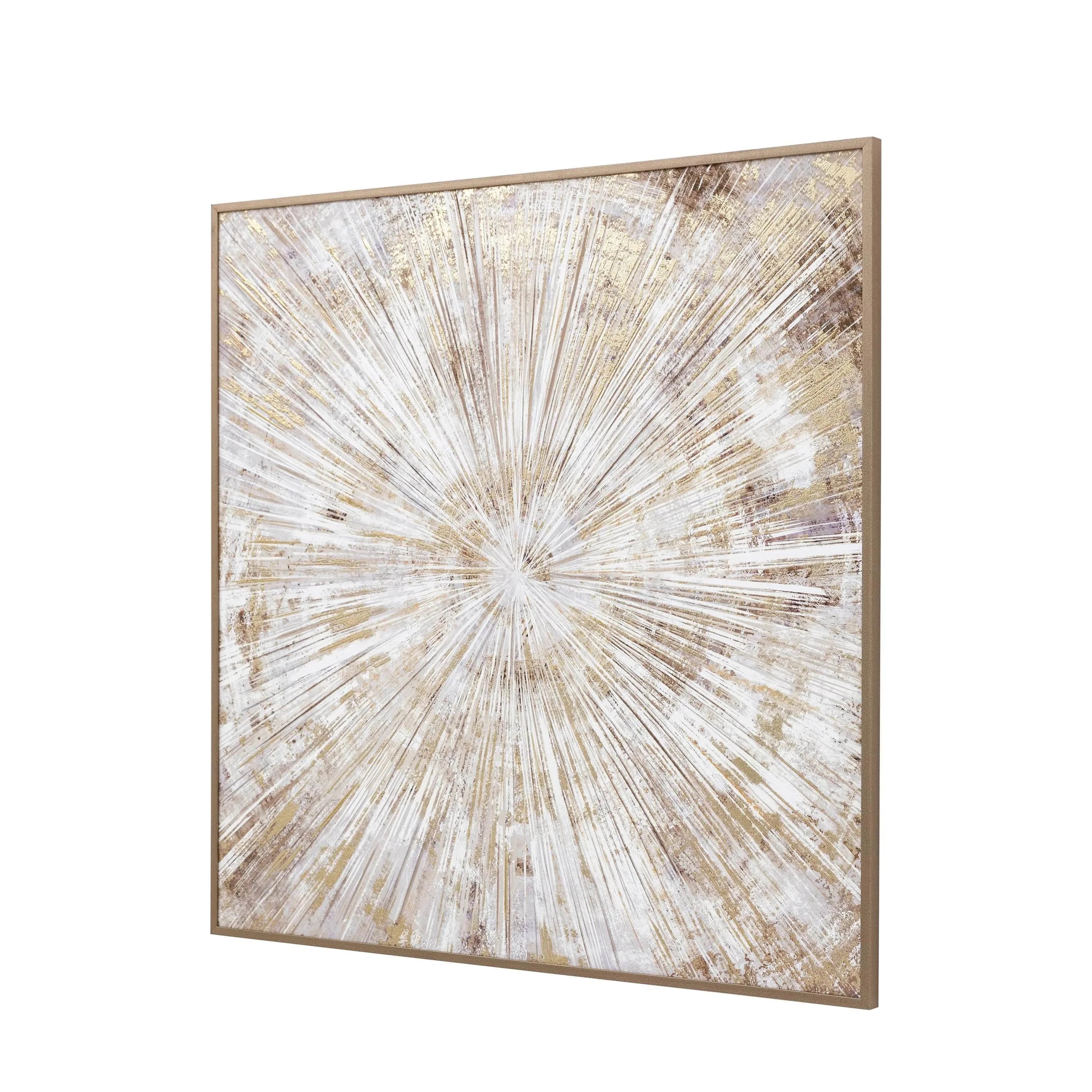 Starburst Flair Framed Canvas - Image 2