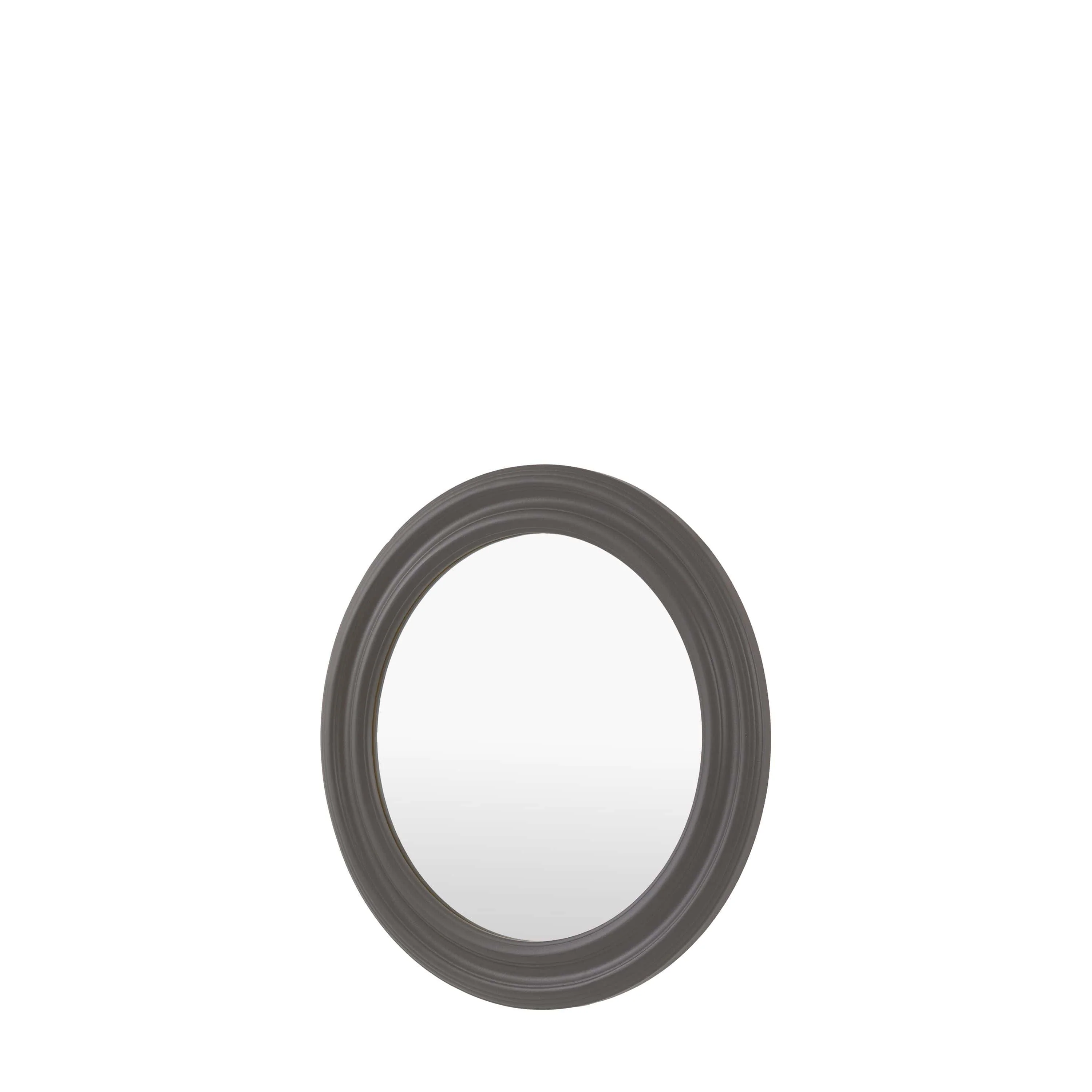 Suffolk Round Mirror Charcoal Small - Image 5