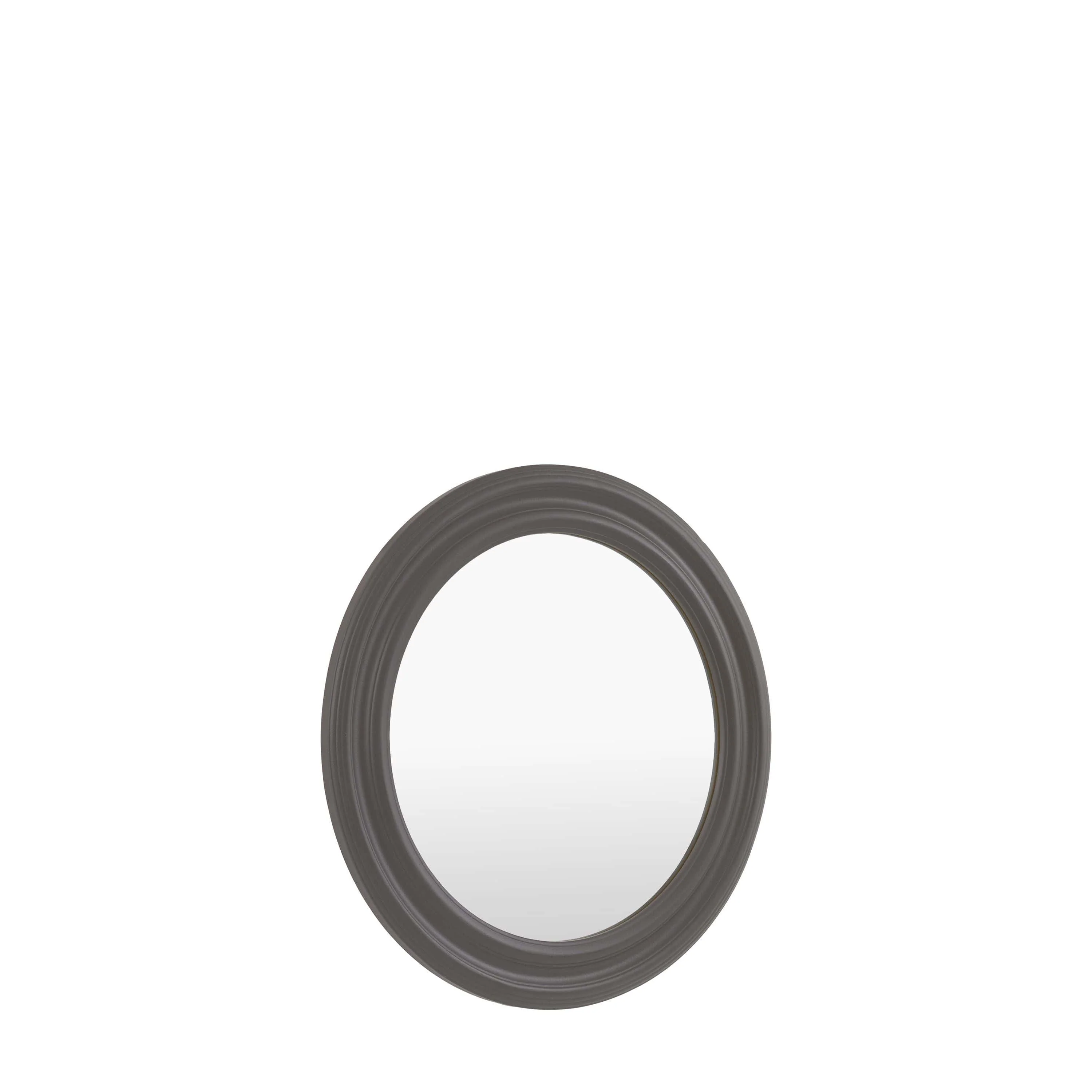 Suffolk Round Mirror Charcoal Small - Image 6