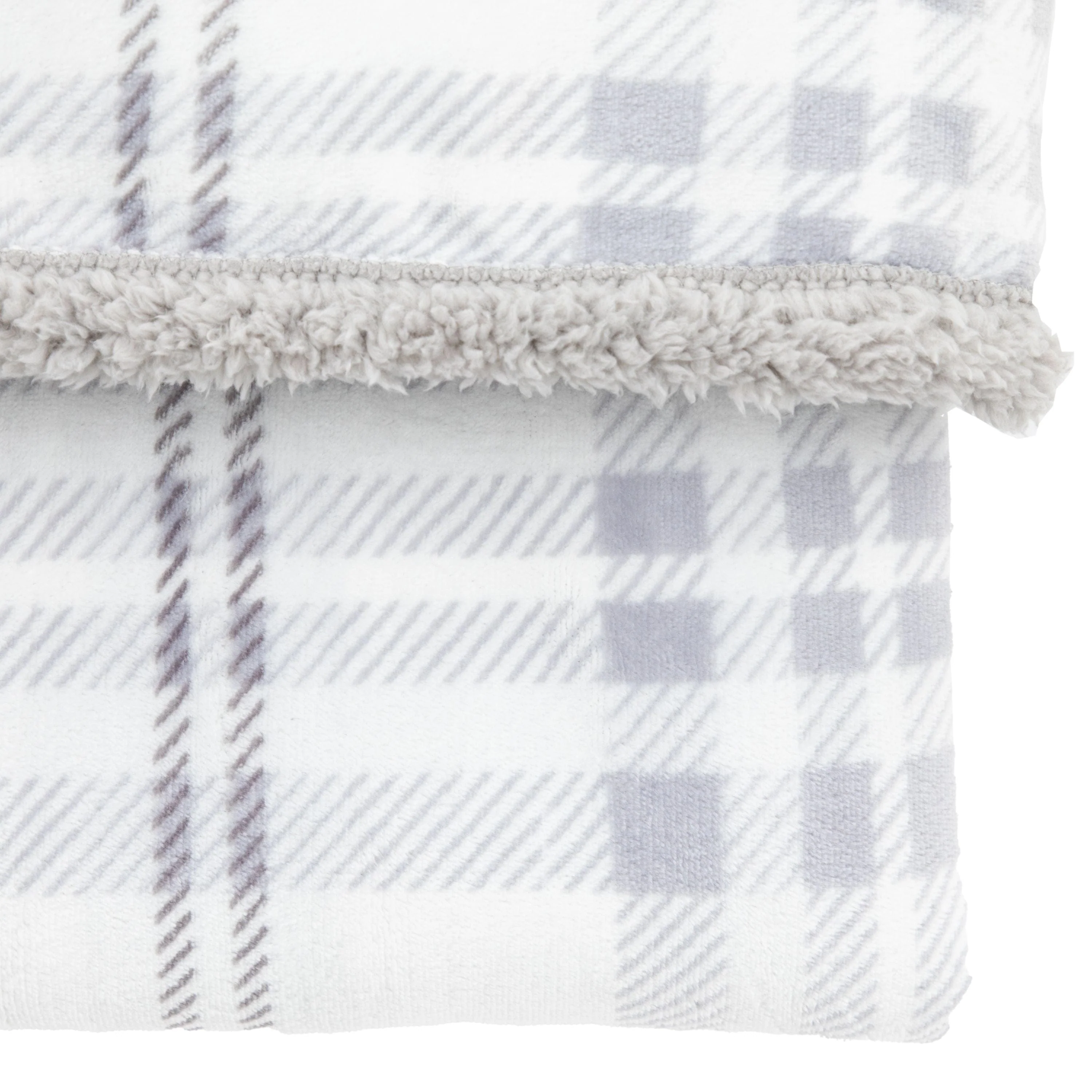Tartan Sherpa Throw - Image 8