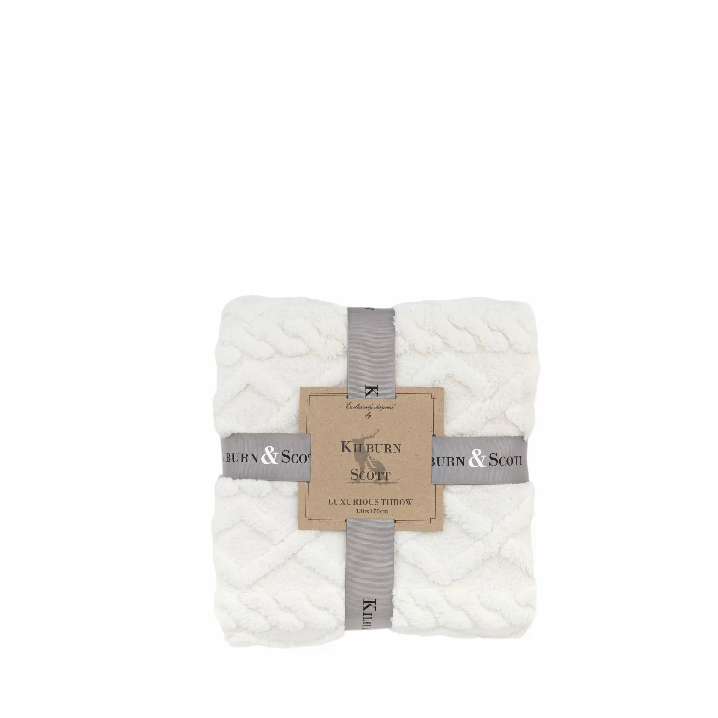Textures Cable Knit Cream - Image 4