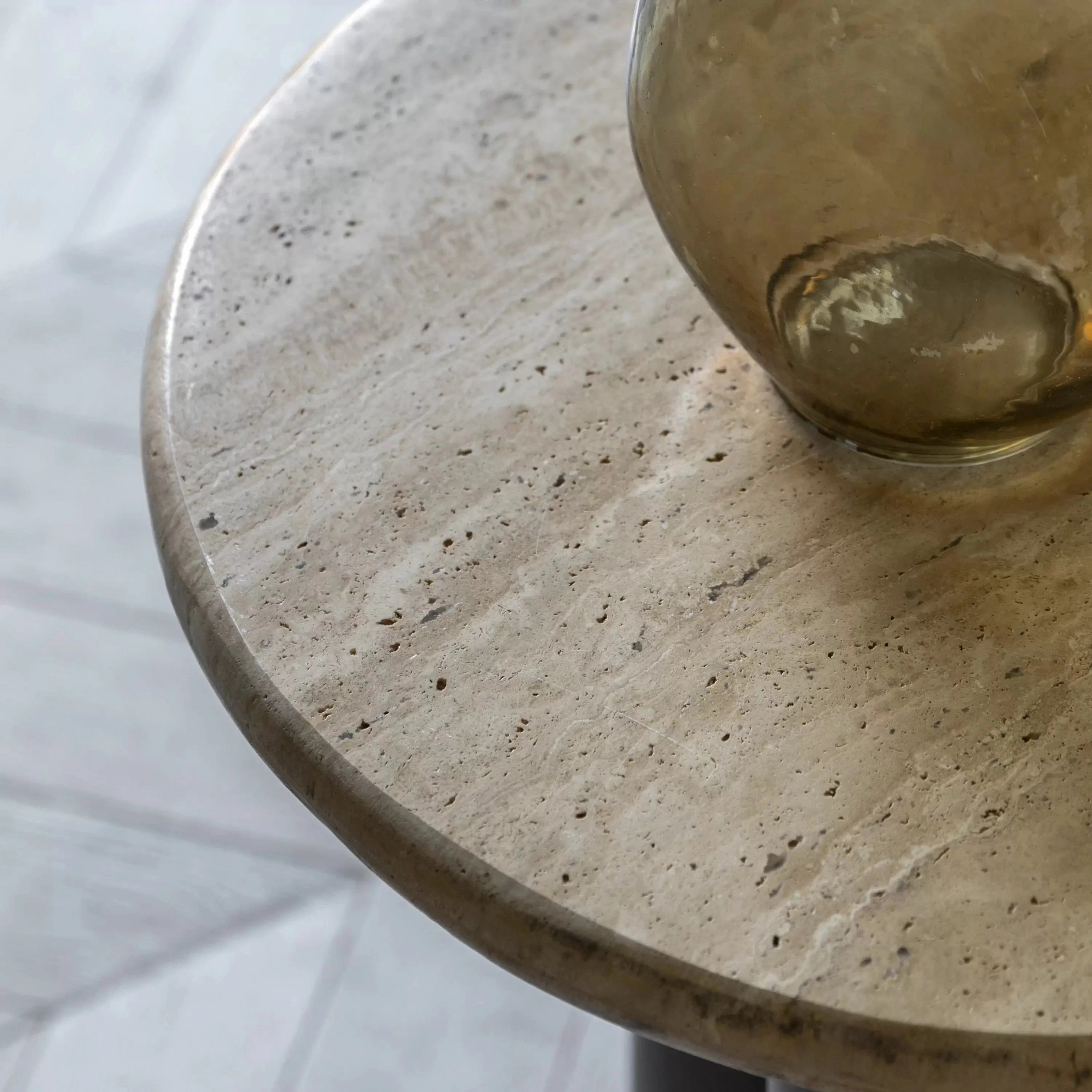 Hulcote Side Table 450x450x490mm - Image 3