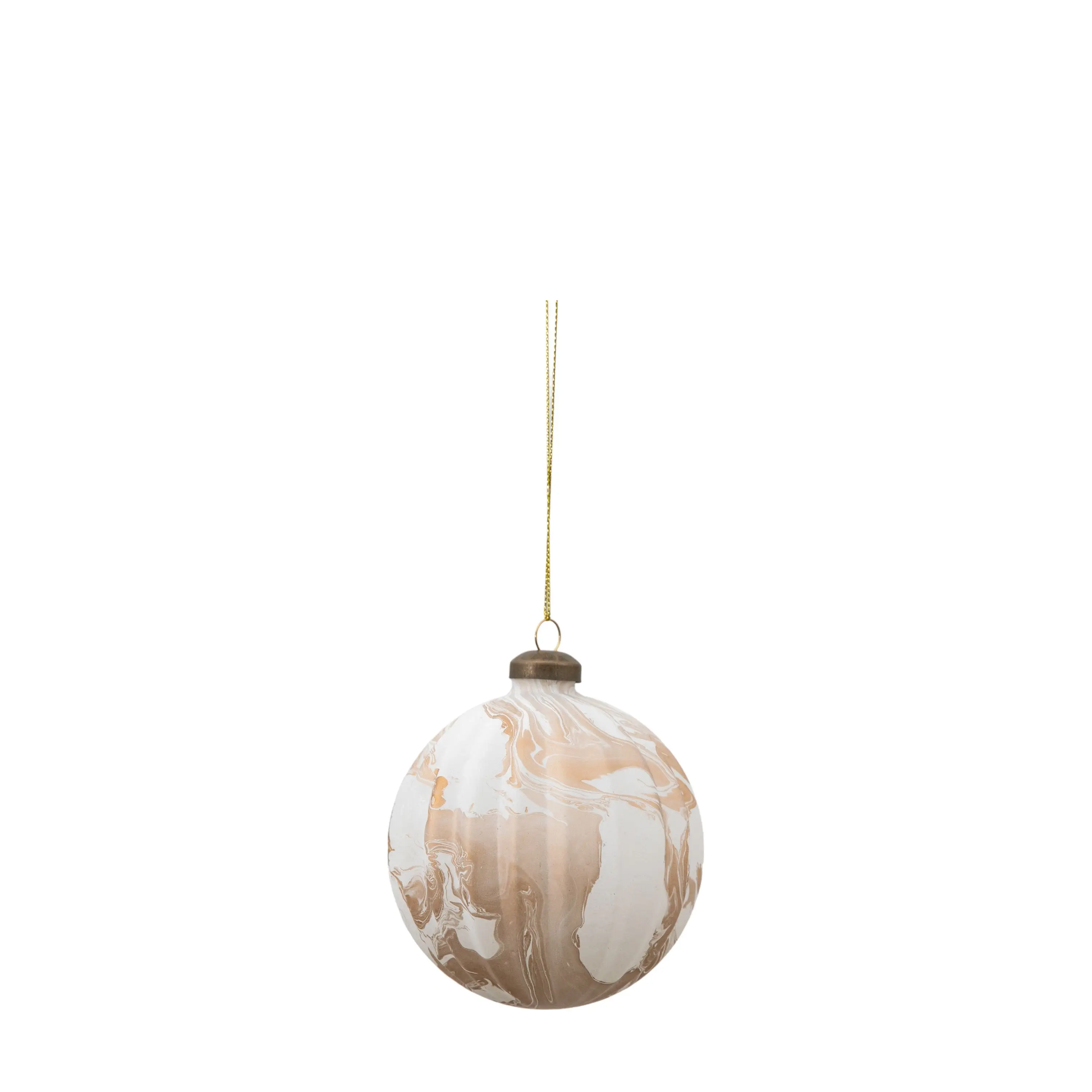 Tula Bauble Marbled Bronze Set of 3 - Image 2