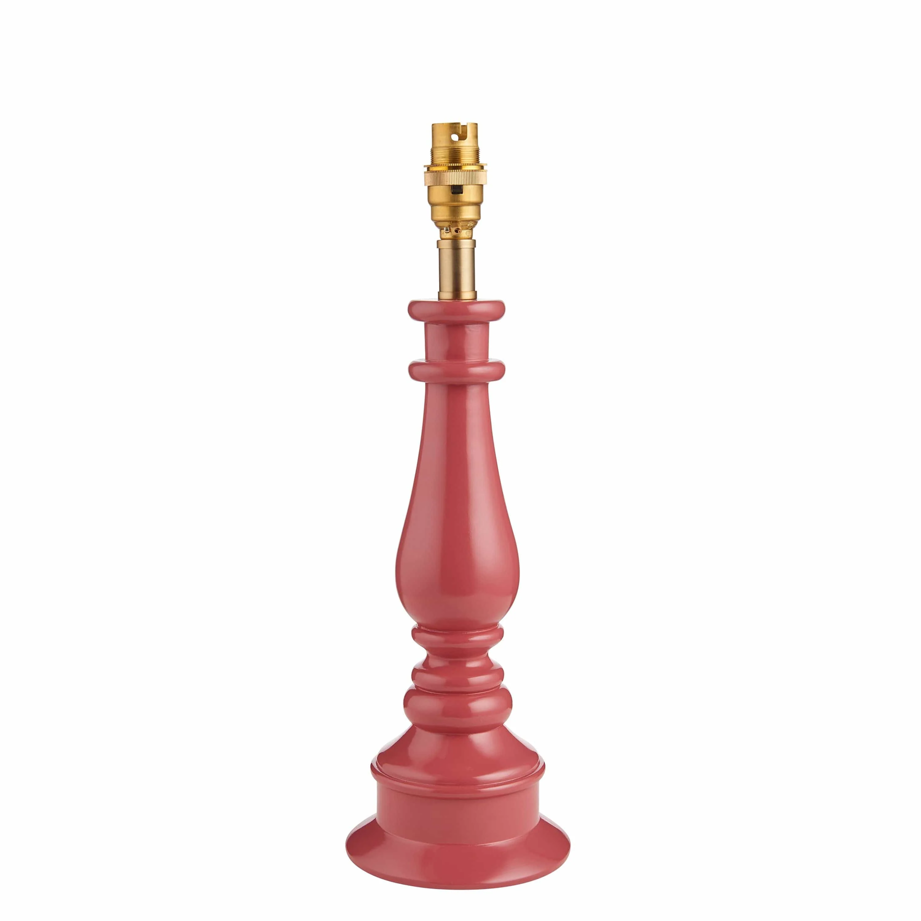 Turtle Table Lamp Base Pink Clay - Image 2