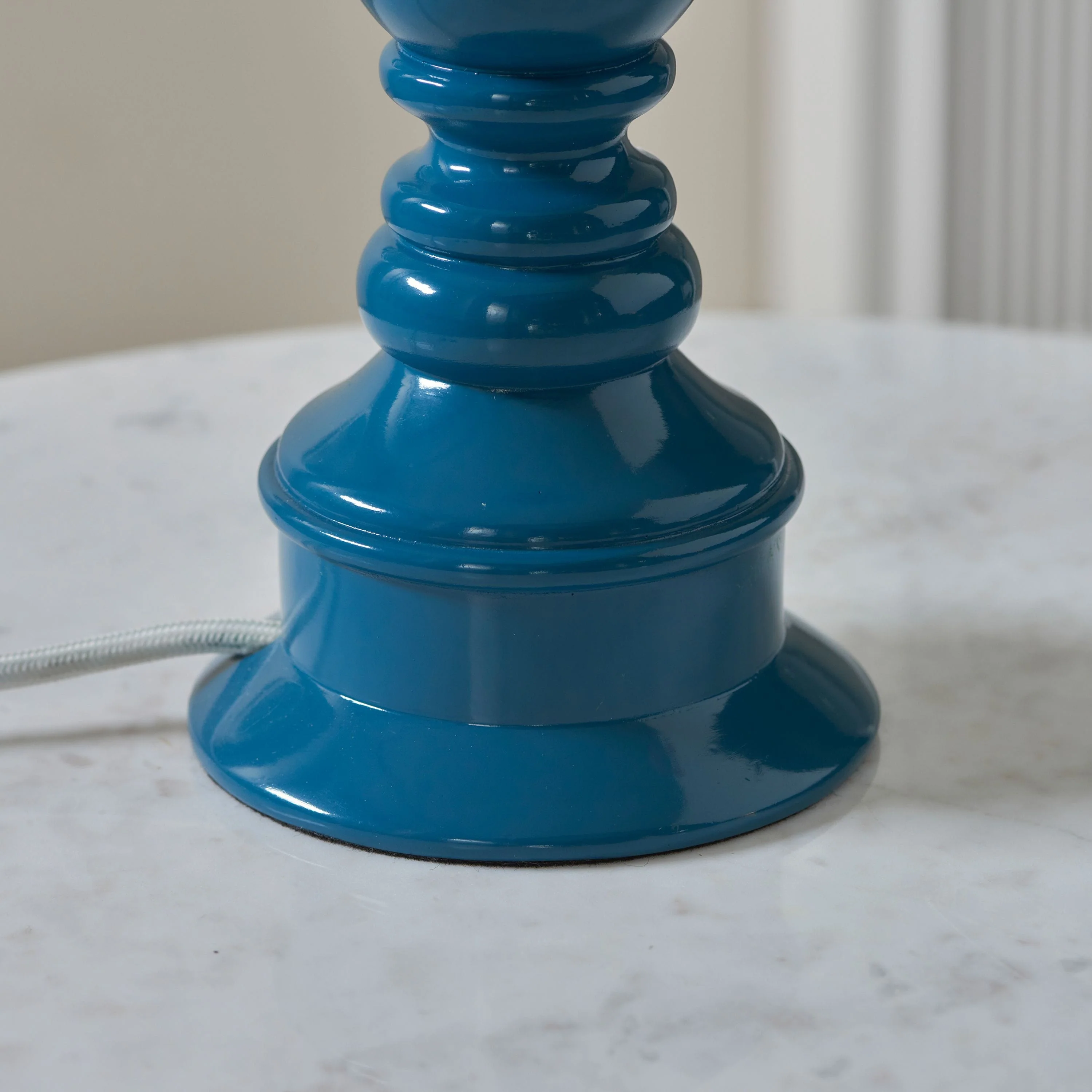 Turtle Table Lamp Base Marlin Blue - Image 6
