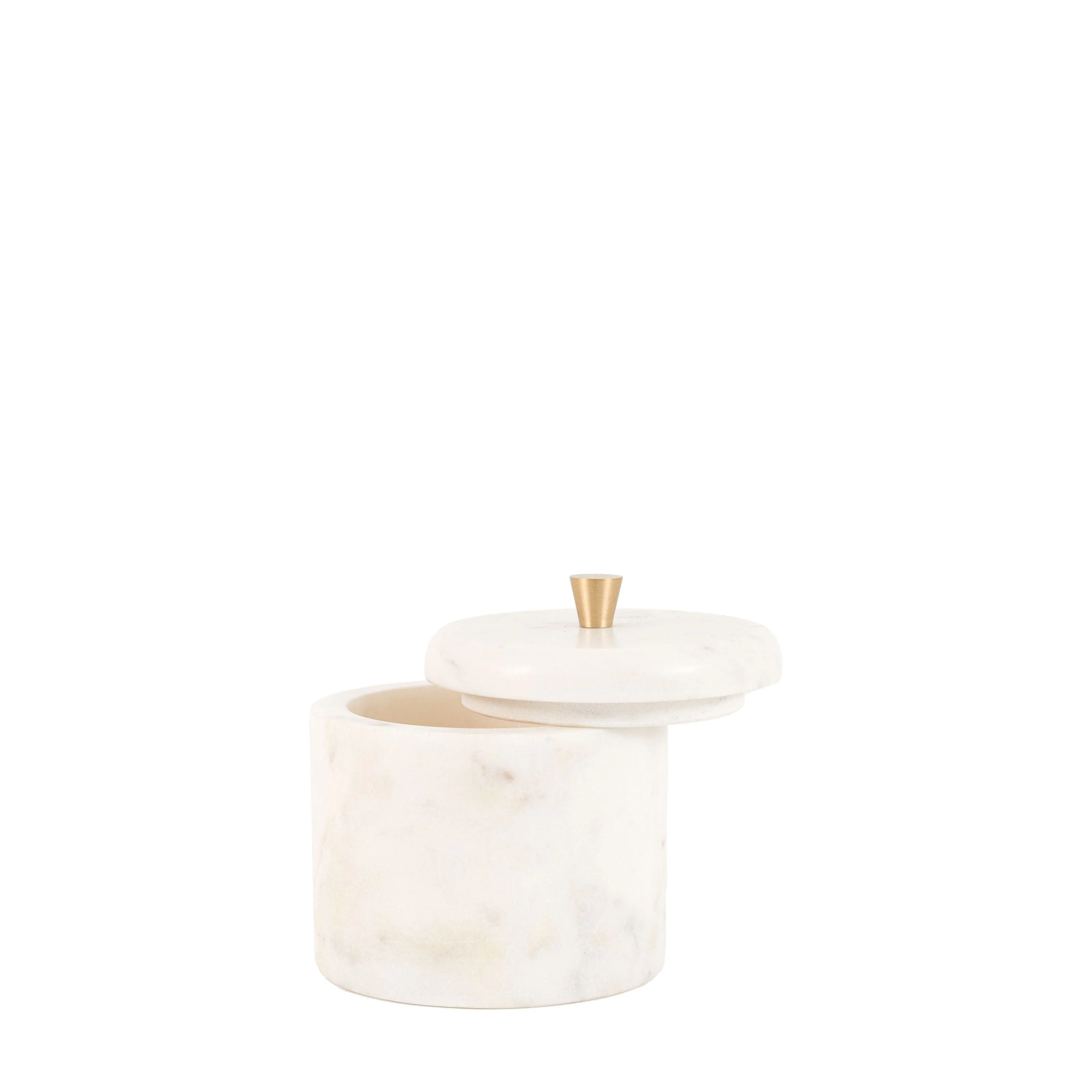 Veta Marble Rounded Box White Small - Image 5