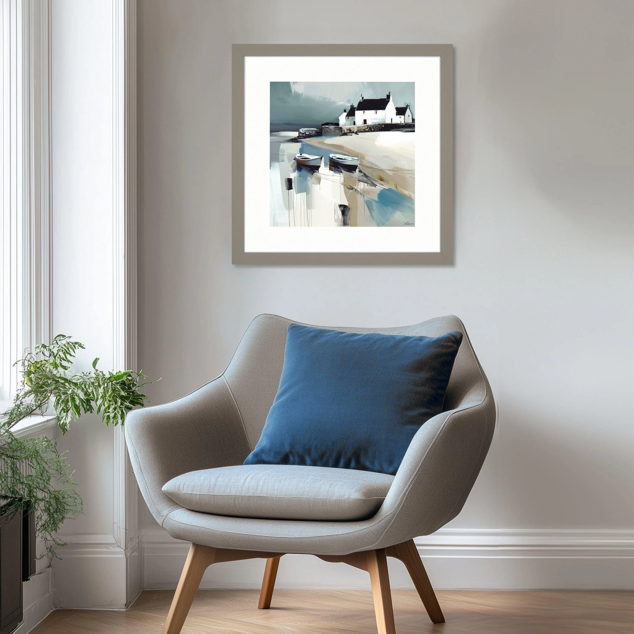 Water's Edge Framed Art