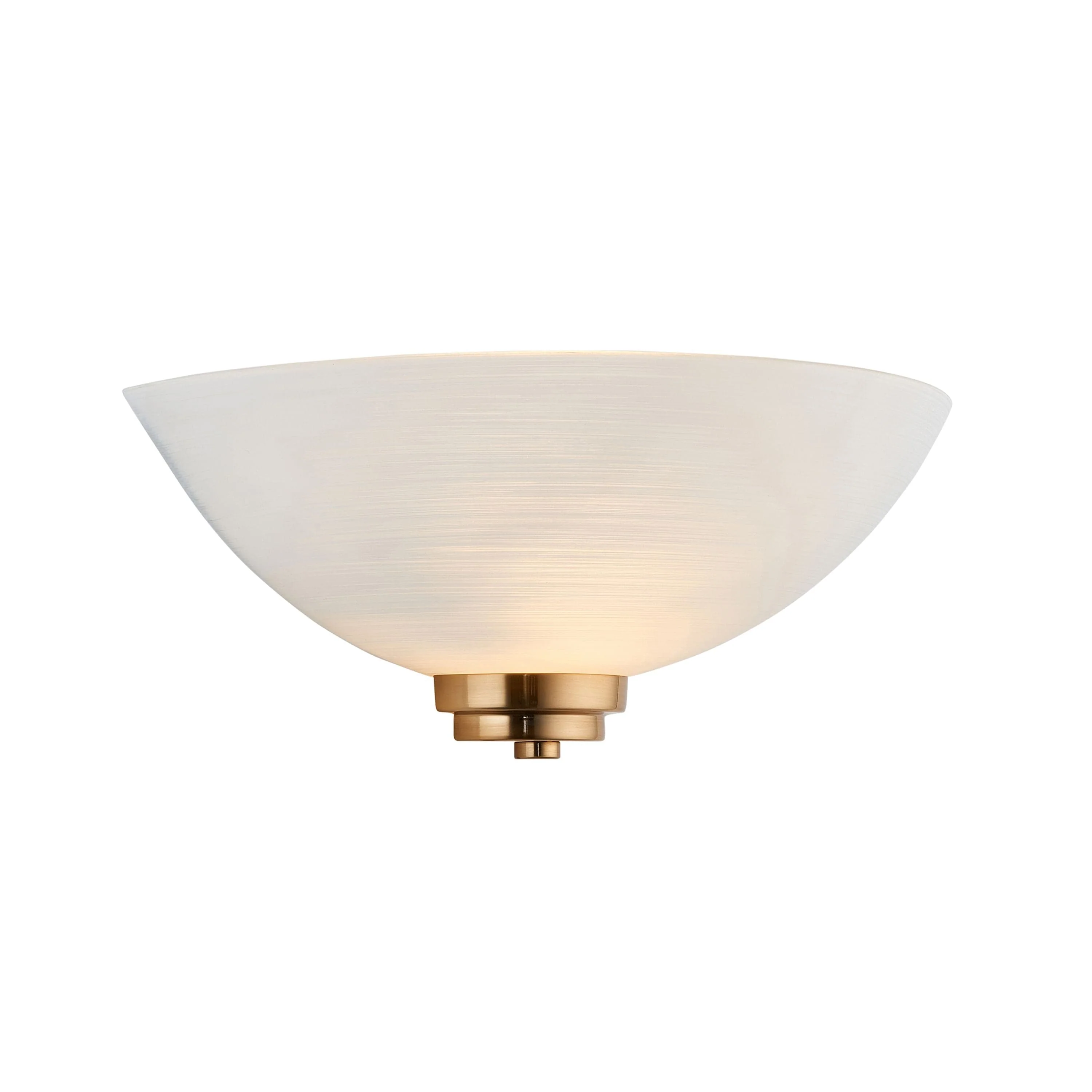 Welar 1 Wall Light Brushed Aged Brass - Image 4