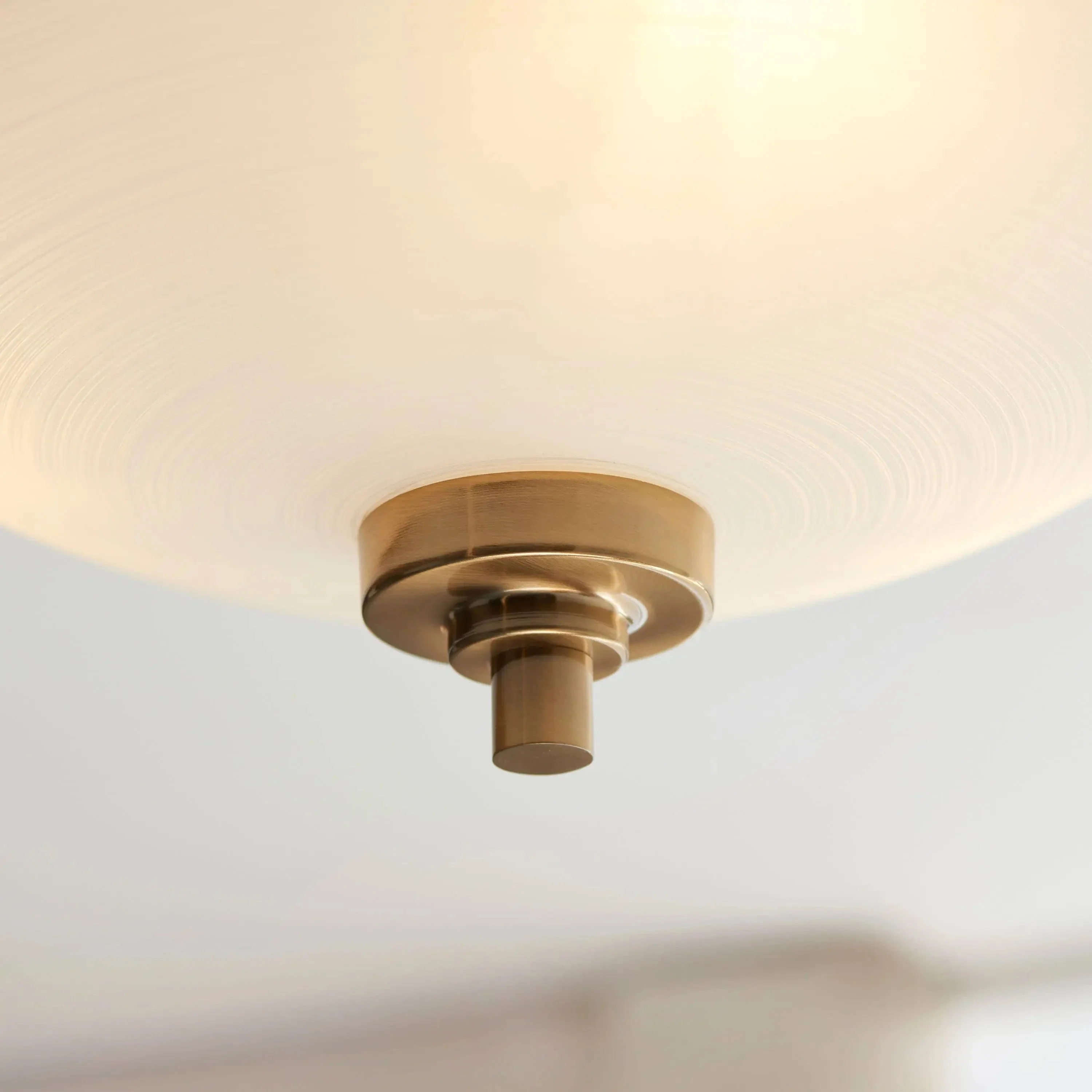 Welar 3 Ceiling Light Brushed Aged Brass - Image 2