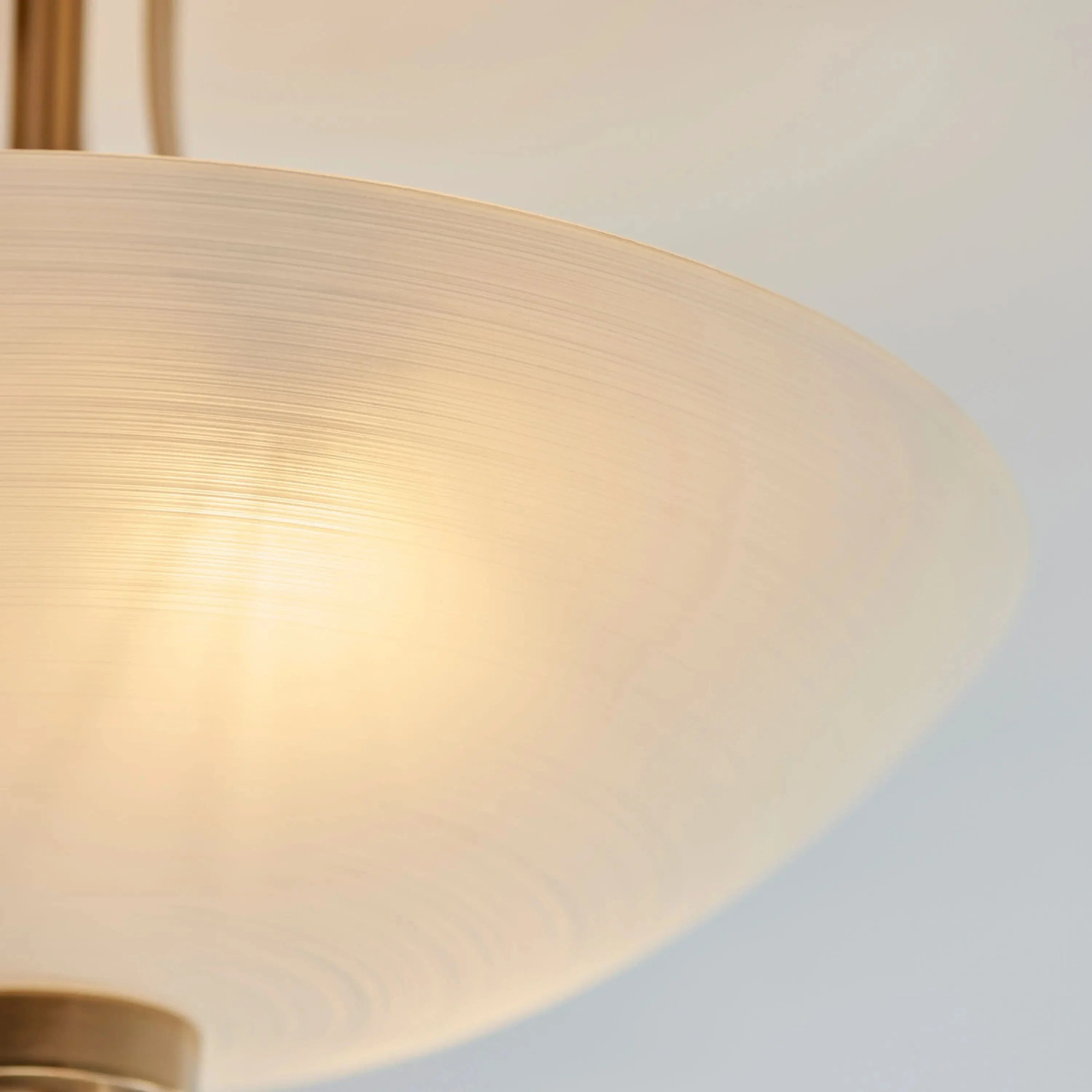 Welar 3 Ceiling Light Brushed Aged Brass - Image 4