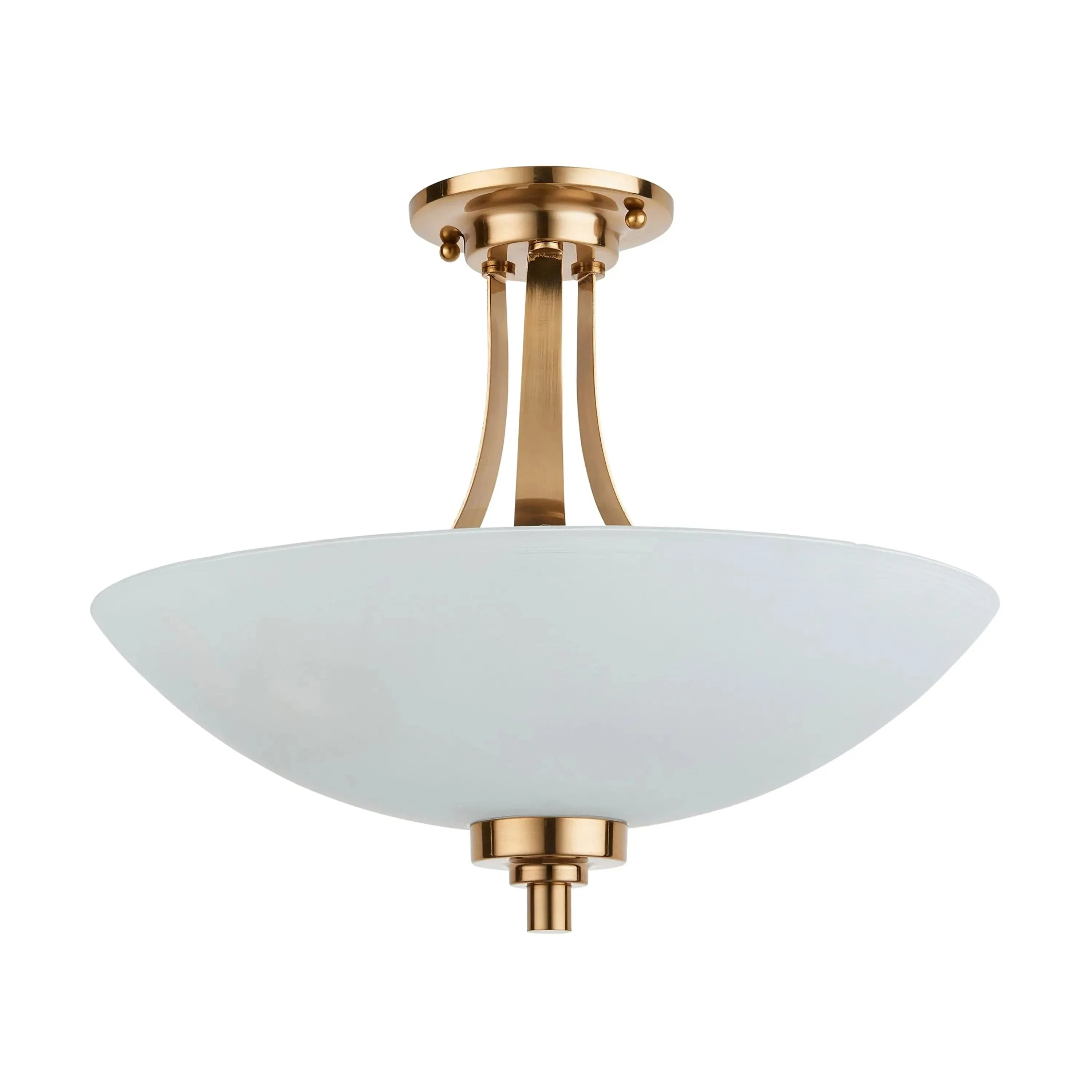 Welar 3 Ceiling Light Brushed Aged Brass - Image 7