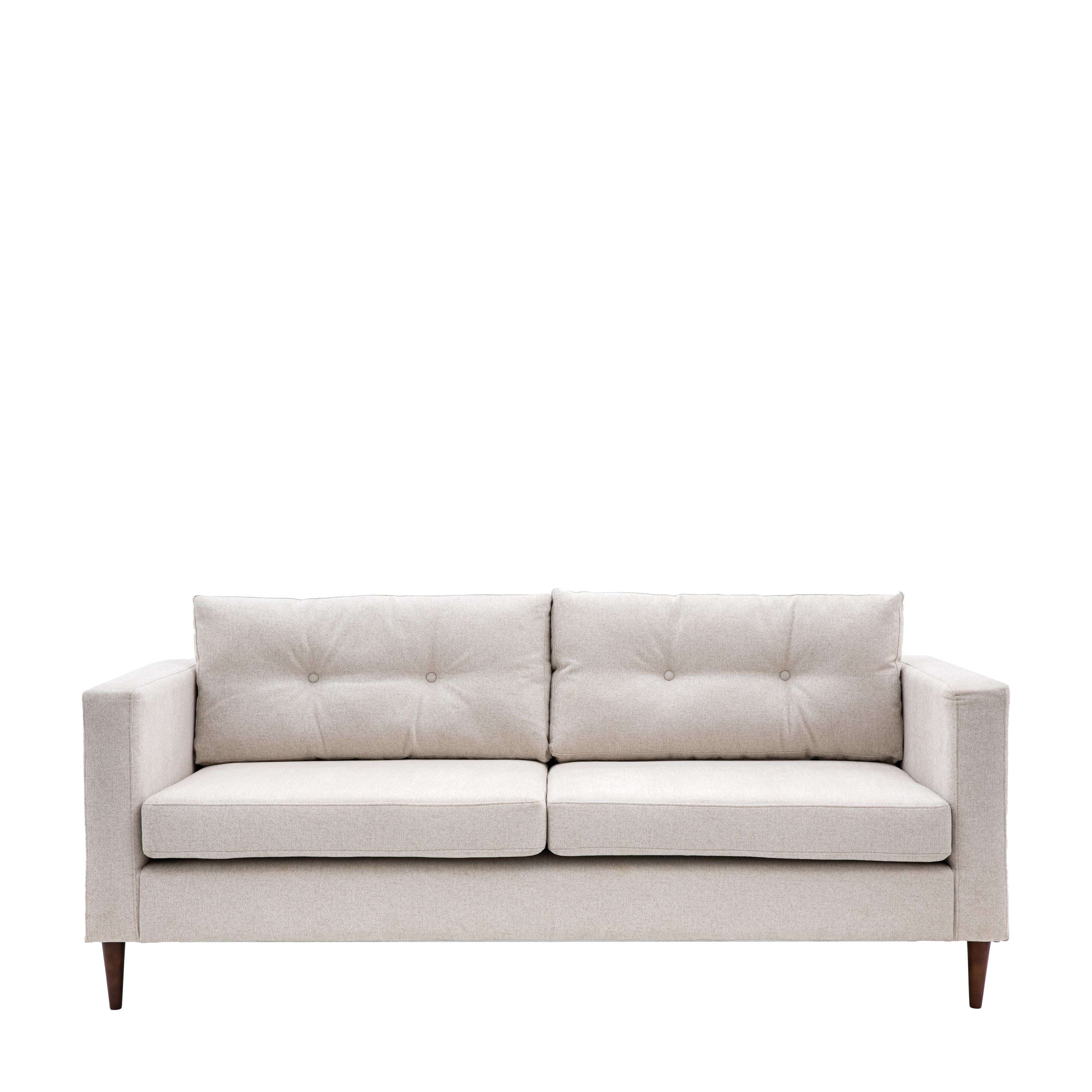 Whitwell Sofa 3 Seater Light Grey - Image 7