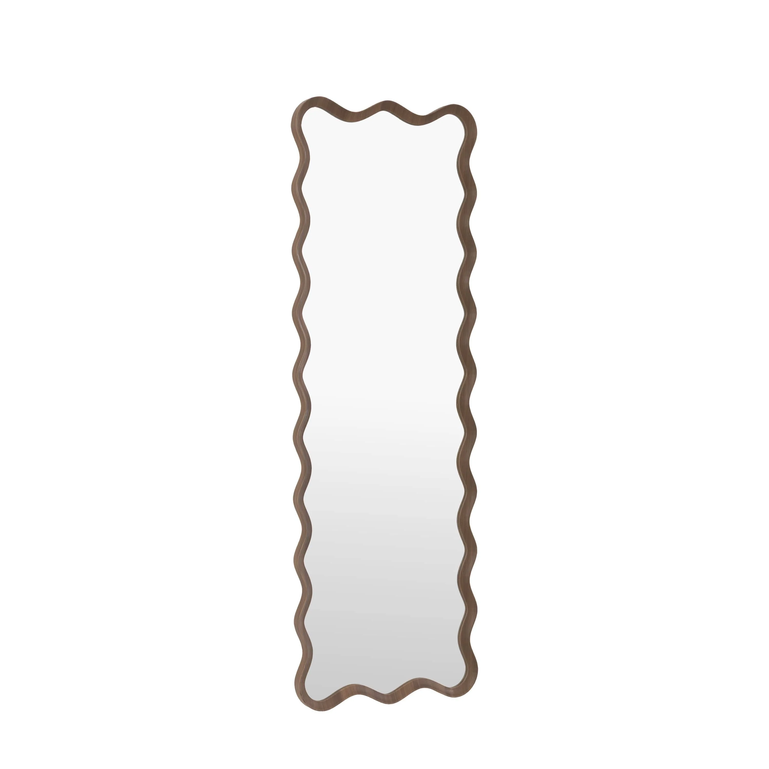 Wiggle Leaner Mirror Walnut - Image 7