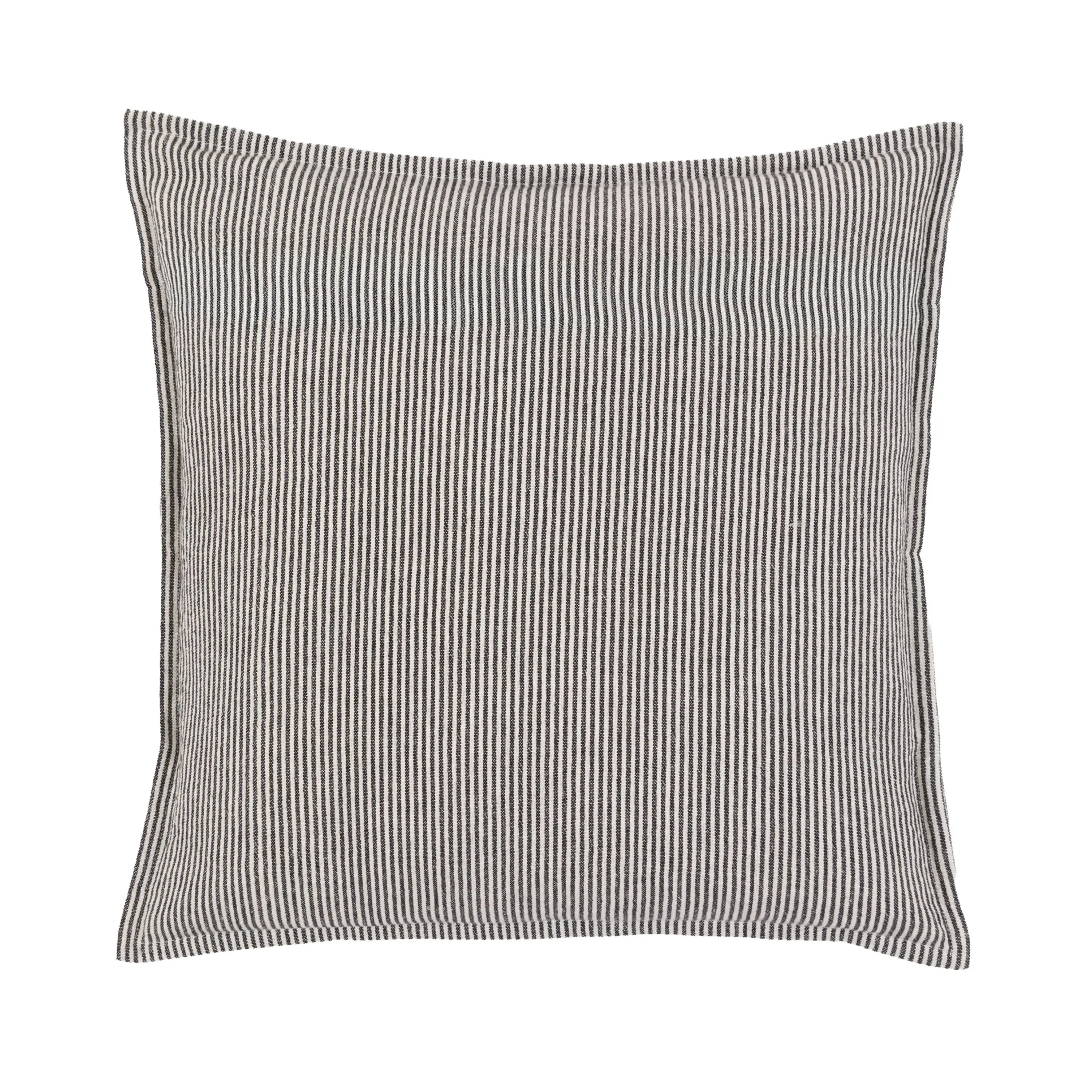 Windsor Woven Stripe Cushion Ink Blue