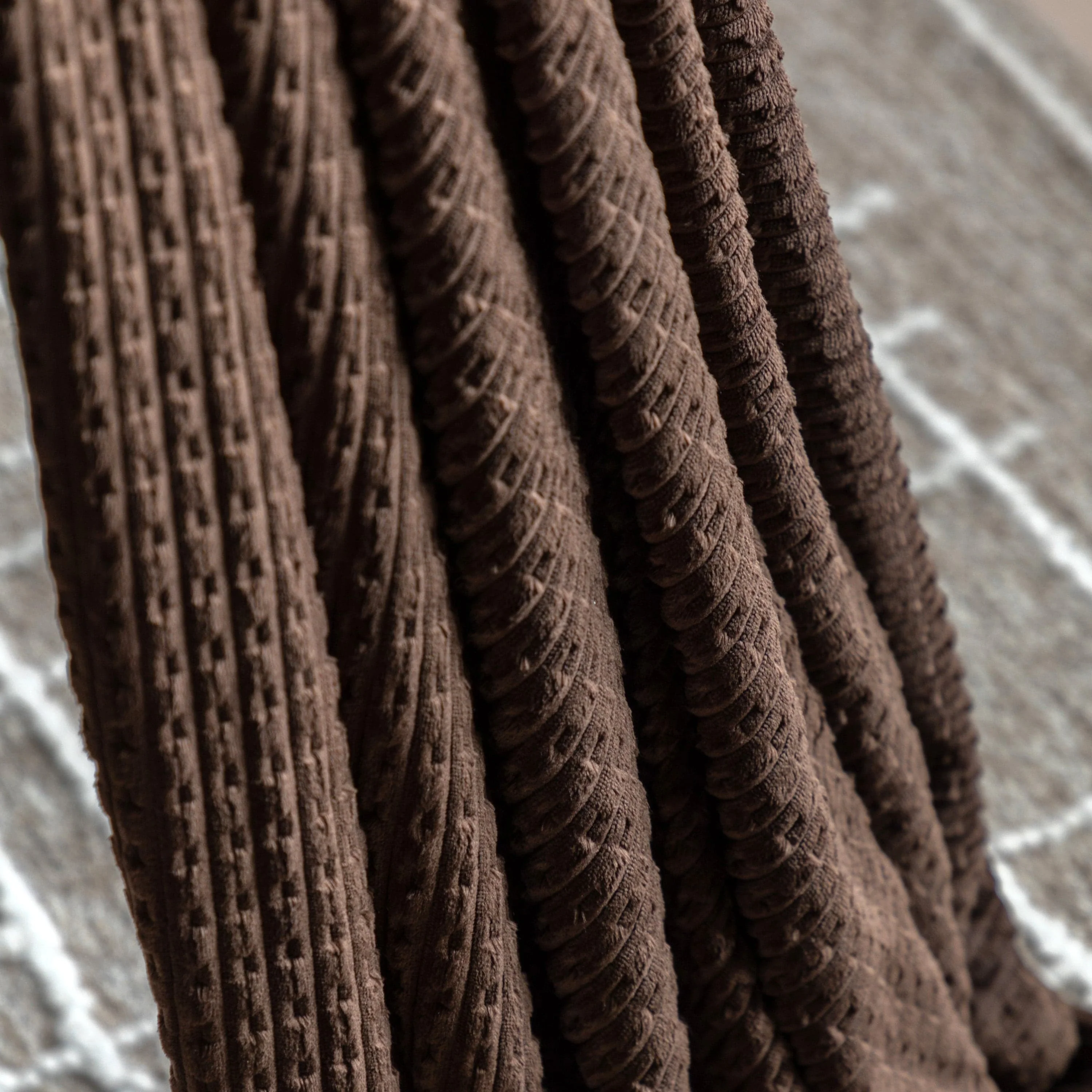 Winson Flannel Throw Taupe - Image 4